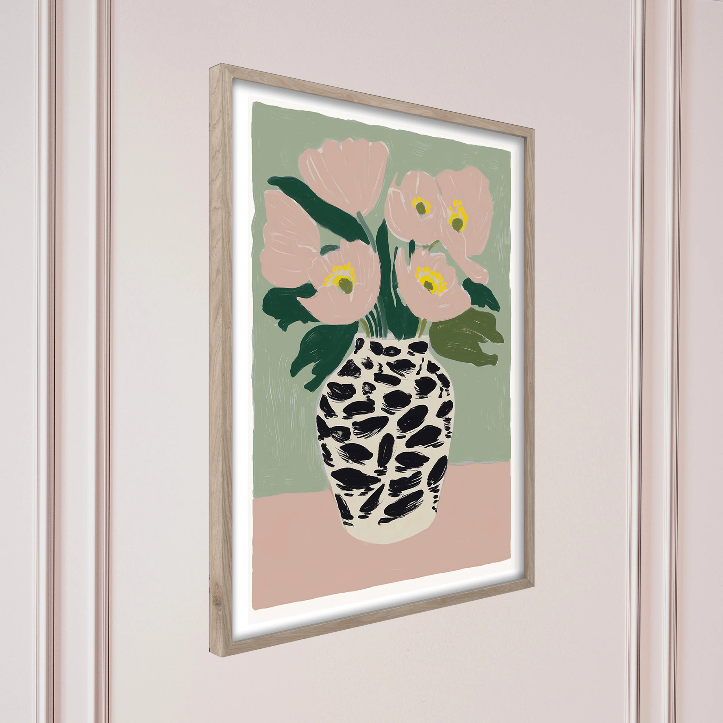 Obraz w ramie Spotted Vase 70x50 cm - Image 7