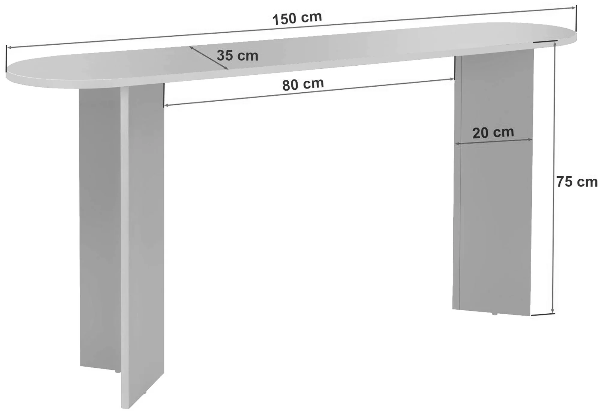 Konsola Muralio 150 cm trawertyn - Image 7