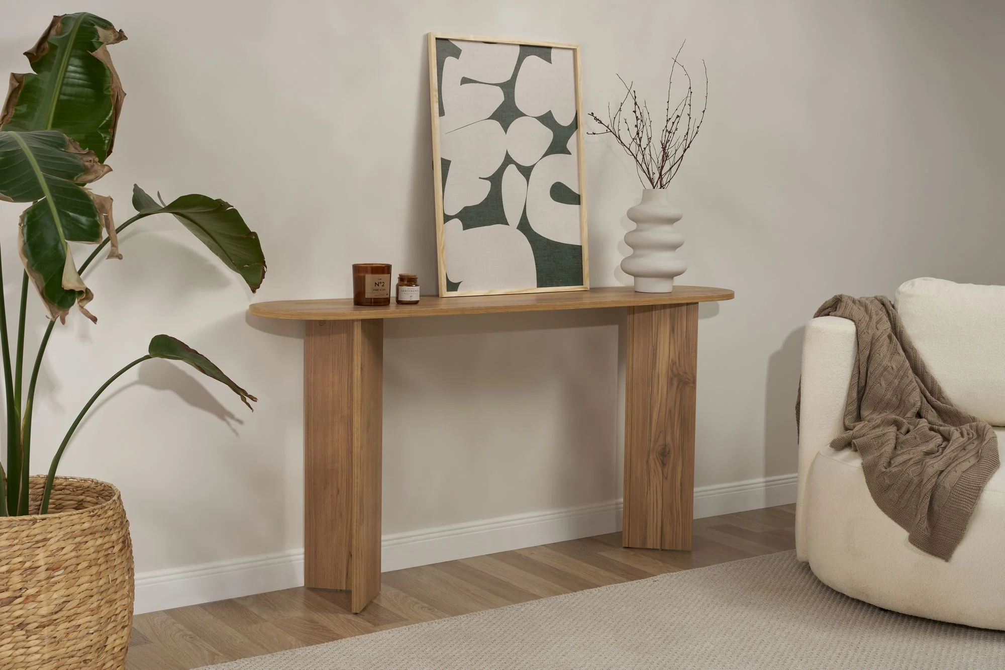 Konsola Muralio 150 cm dąb naturalny - Image 4