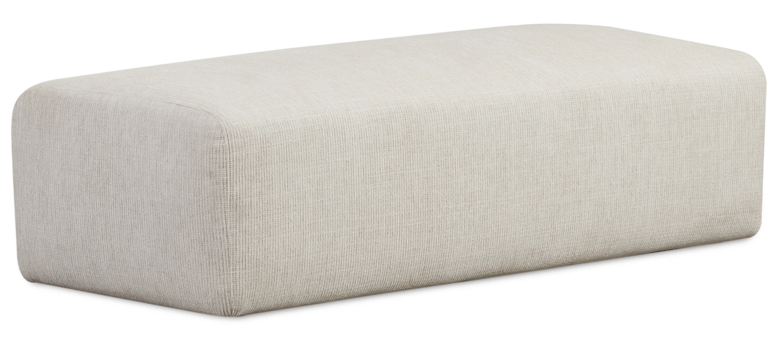 Sofa modułowa Pyllomi z pufą kremowa plecionka - Image 7
