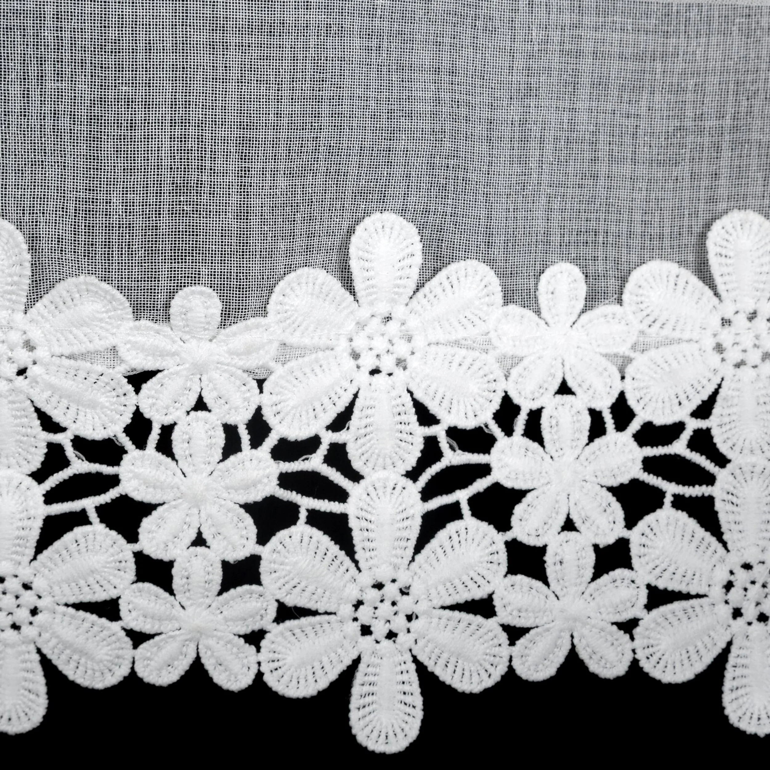 Firanka Kaaja na taśmie 155x350 cm biała - Image 3