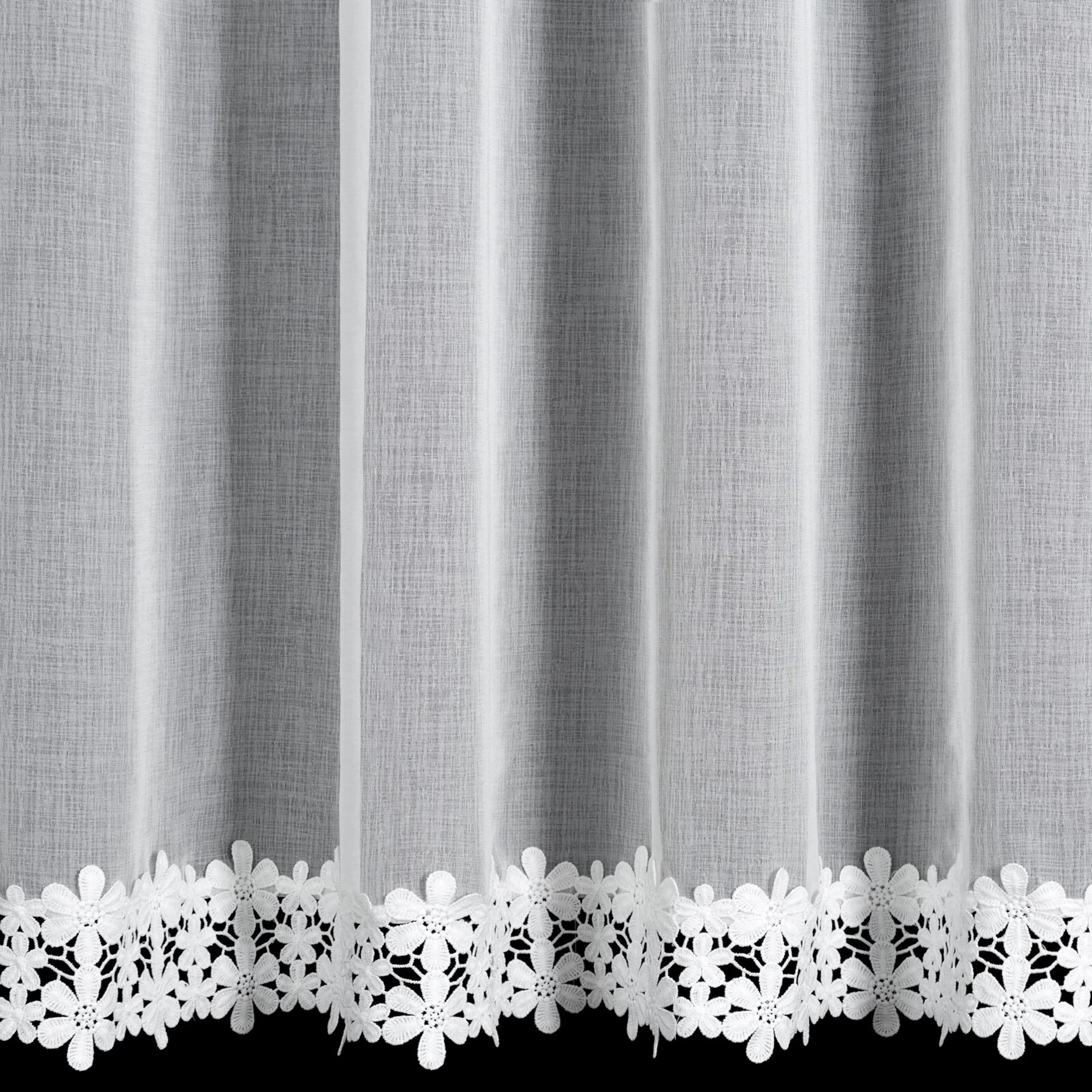 Firanka Kaaja na taśmie 155x350 cm biała - Image 6