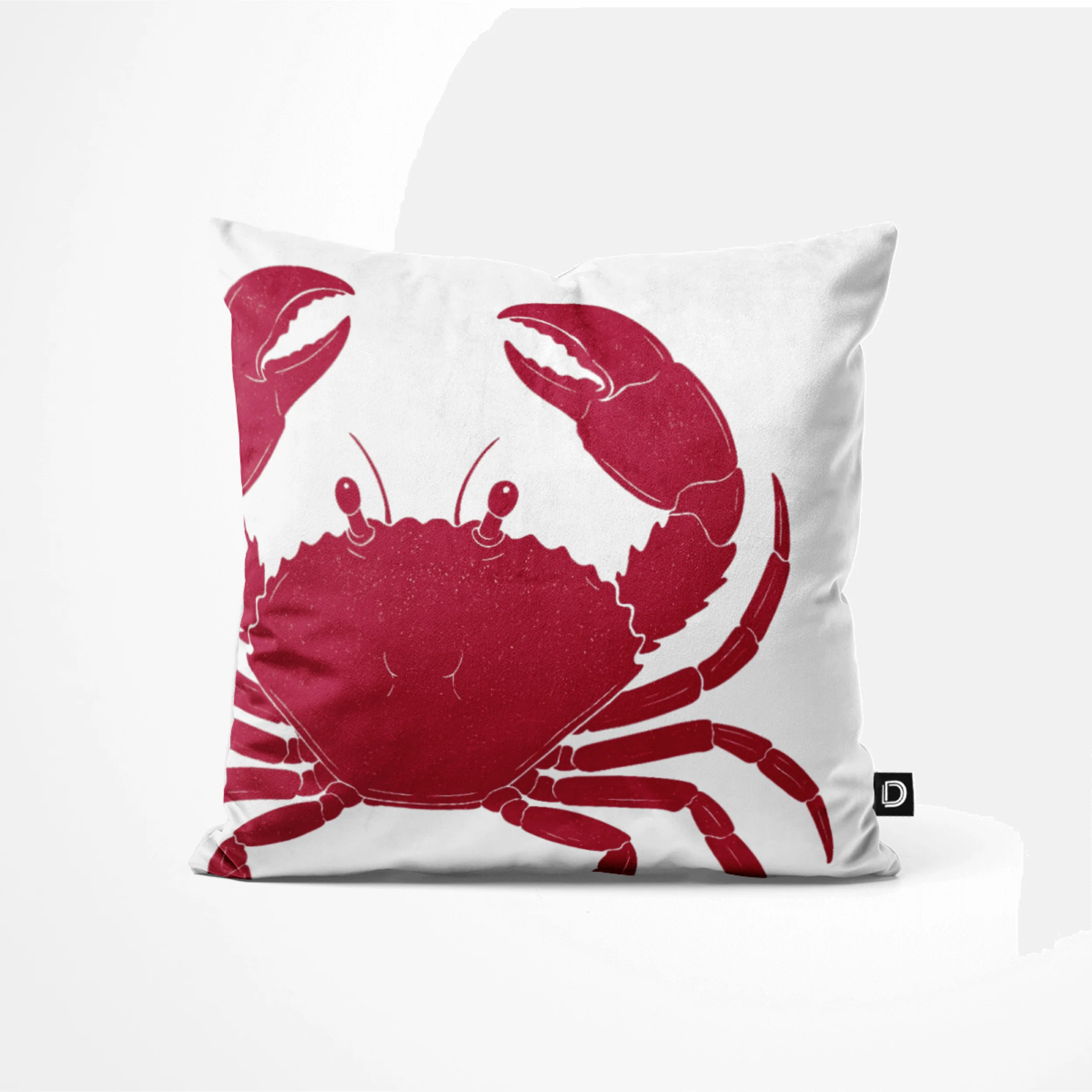 Poszewka dekoracyjna Marine 45x45 cm duży krab