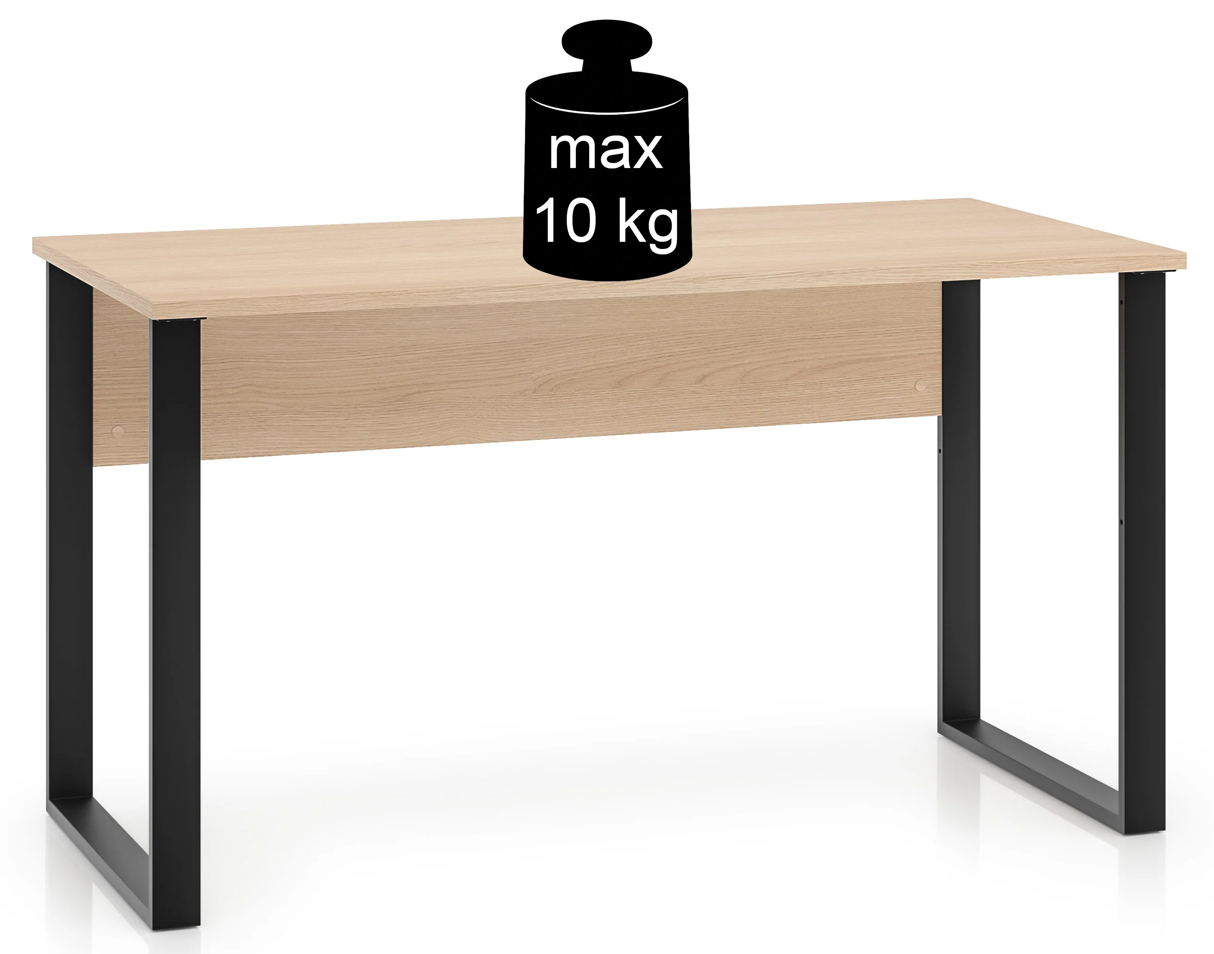 Biurko Odelis 138x68 cm dąb lindberg - Image 6
