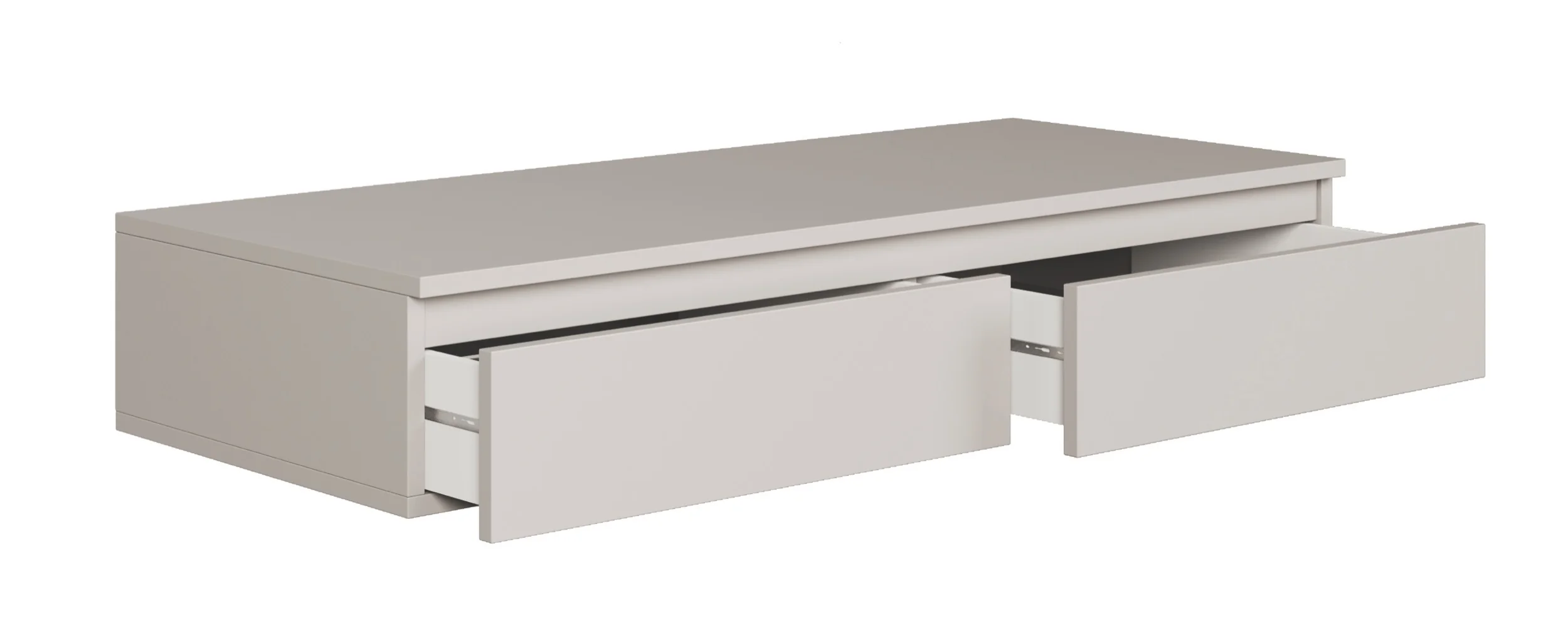 Biurko toaletka Bemmi wisząca z szufladami 120 cm kaszmir - Image 7