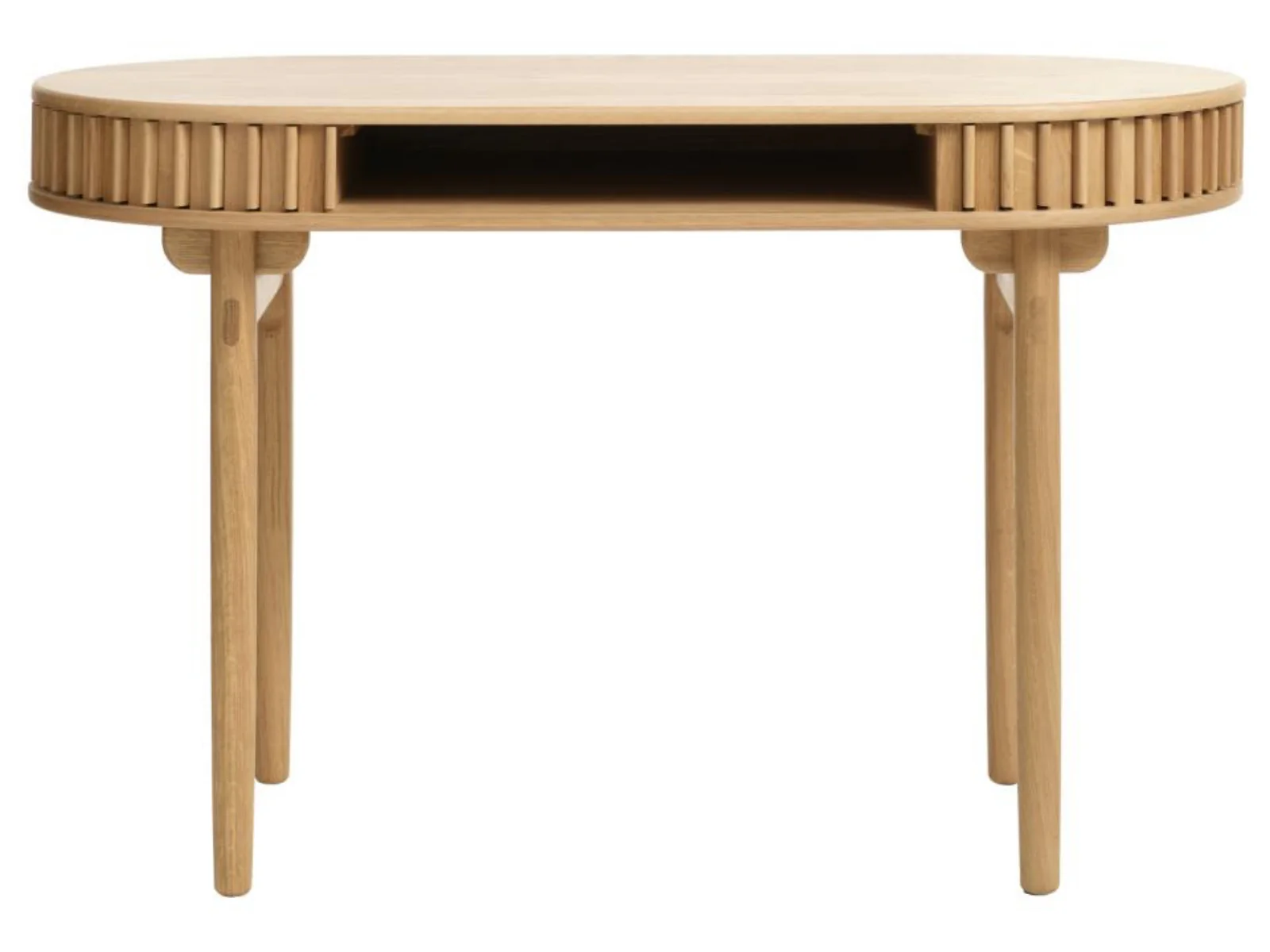 Biurko Yoffers 120x60 cm lamele dąb naturalny - Image 12