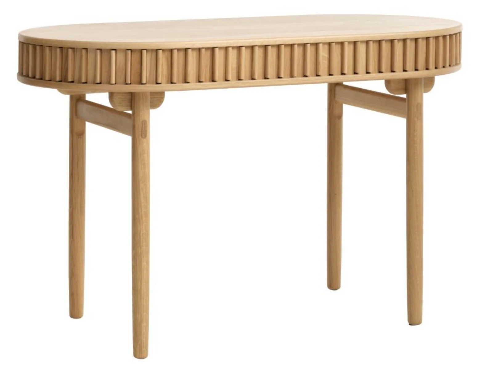 Biurko Yoffers 120x60 cm lamele dąb naturalny - Image 14