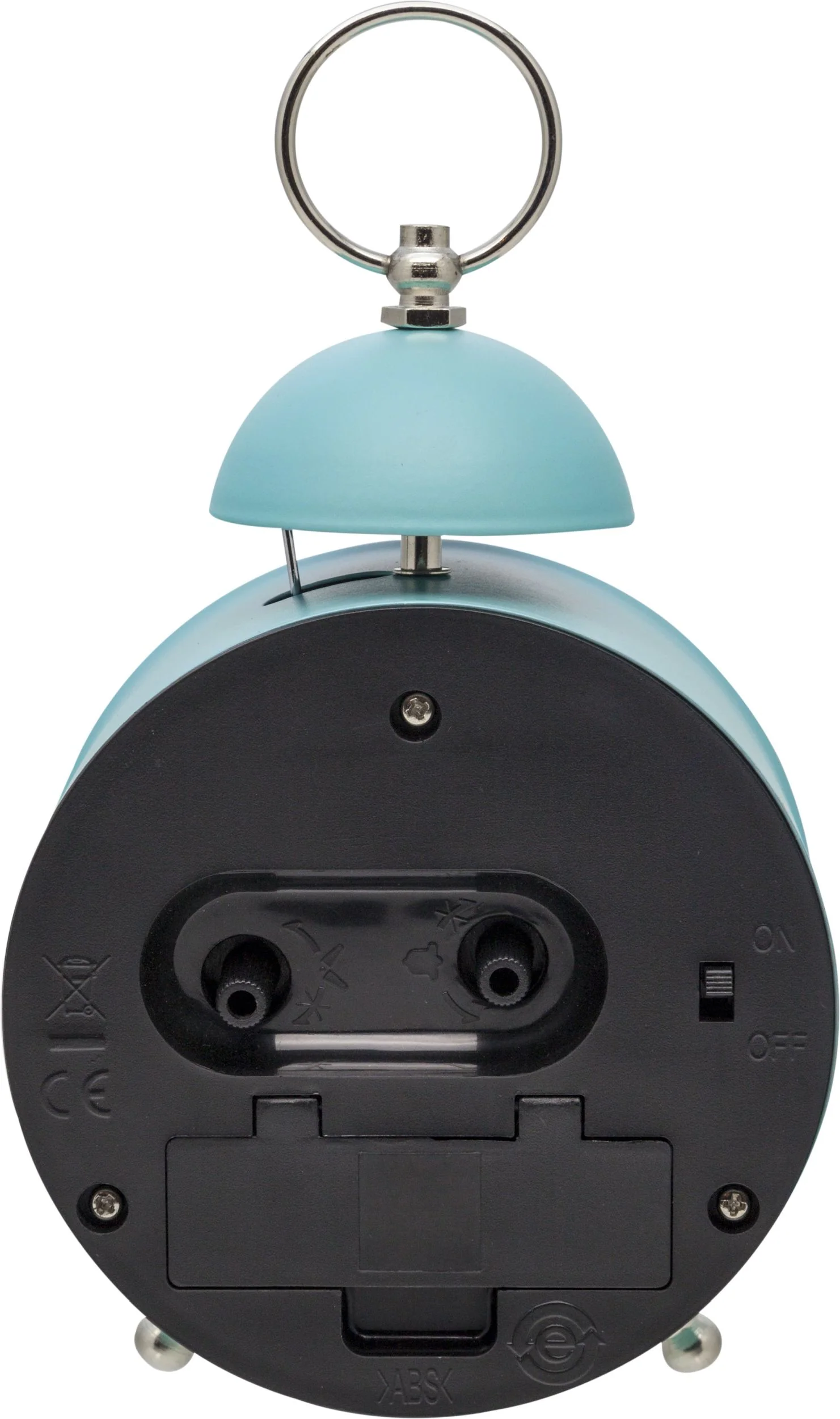 Budzik Single Bell 16x12 cm turkusowy - Image 8