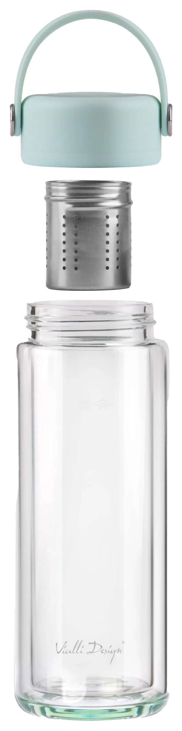 Butelka z zaparzaczem Fuori 350 ml miętowa - Image 5