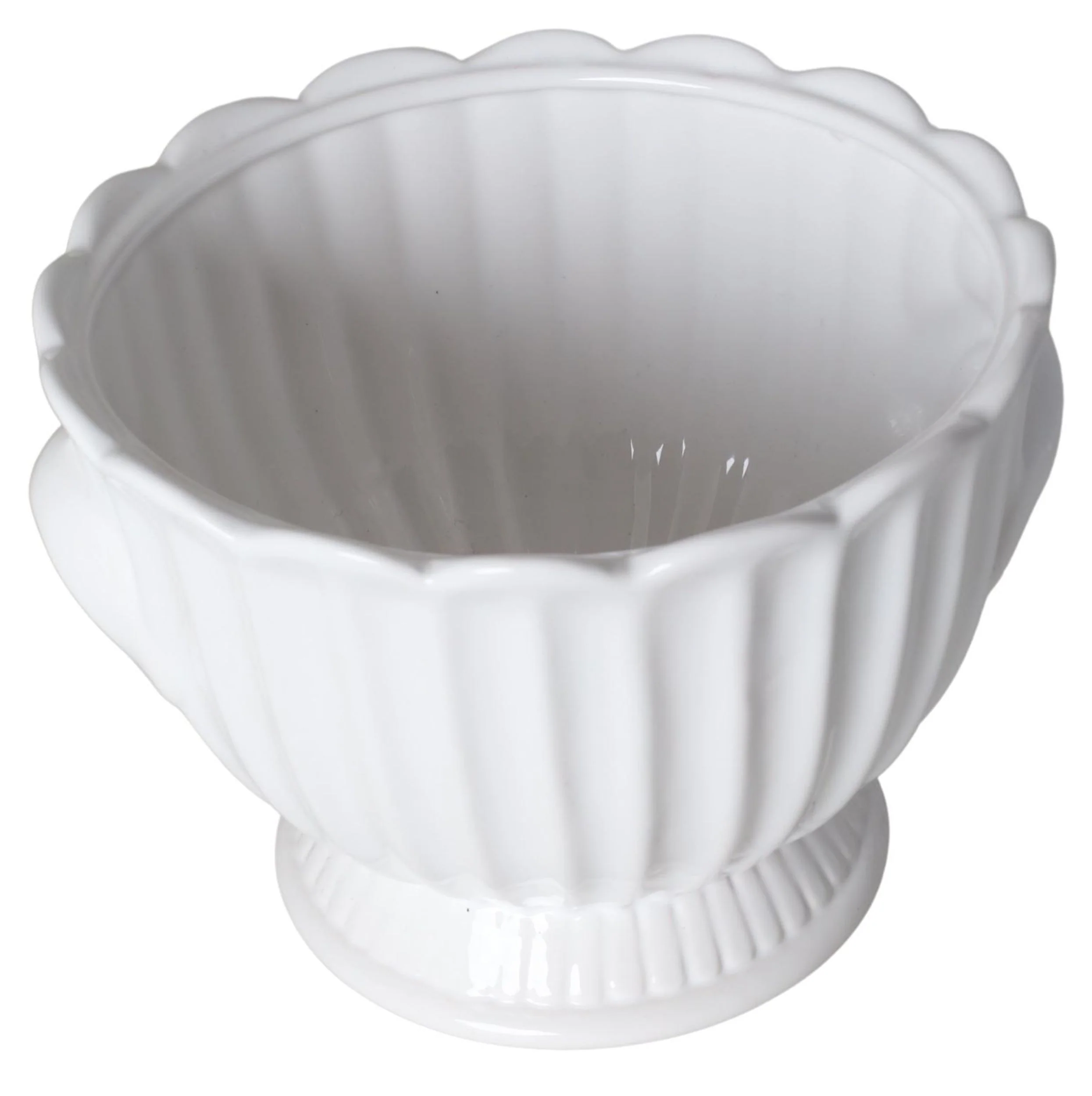 Doniczka Attonic ceramiczna 23 cm biała - Image 2