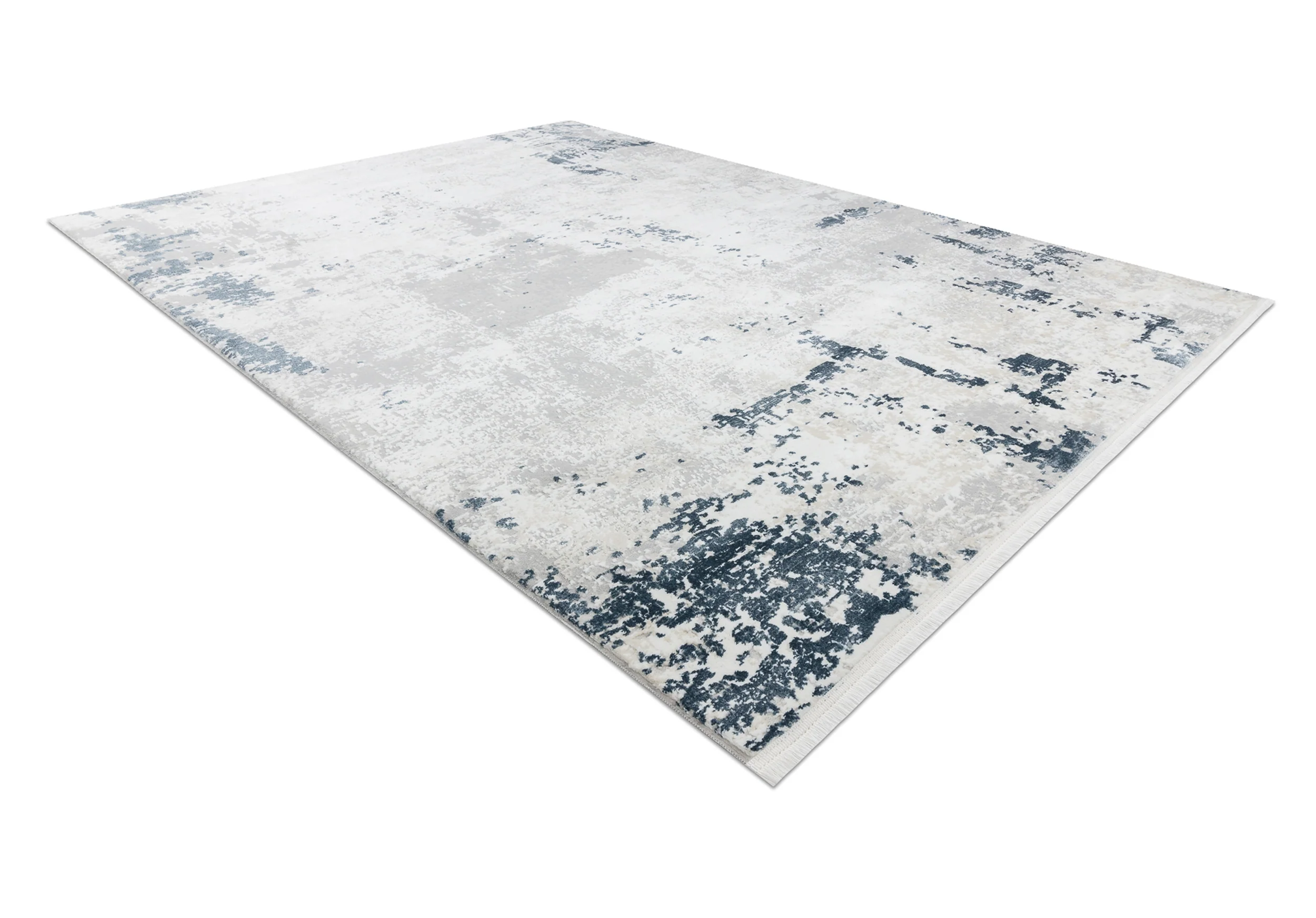 Dywan Duke 120x170 cm krem / niebieski - Image 6