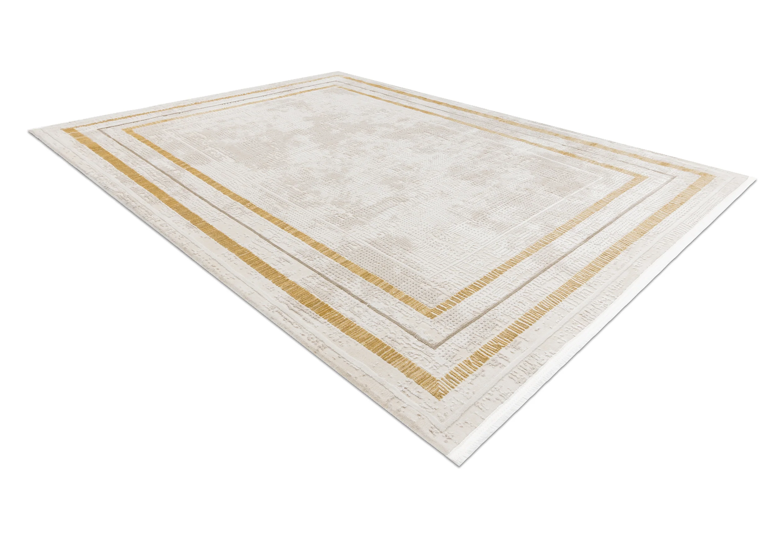 Dywan Duke 180x270 cm krem / złoty - Image 3