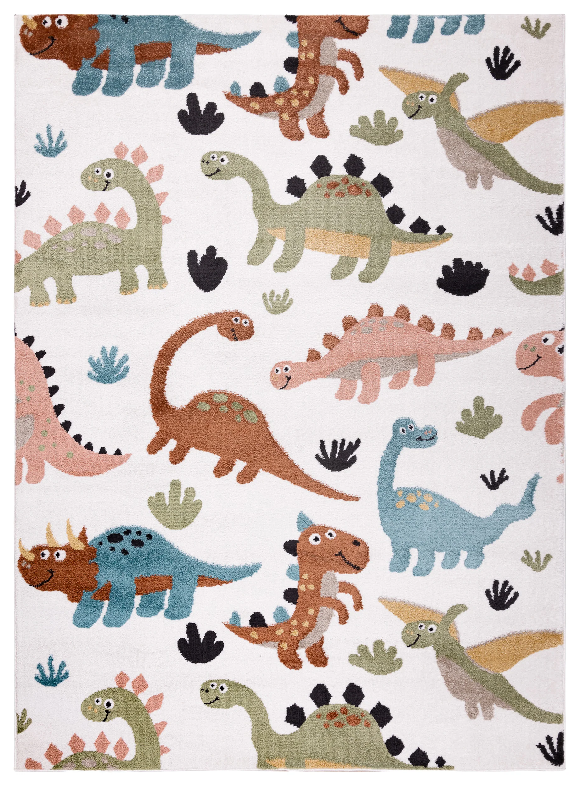 Dywan dziecięcy Fun Dino 120x170 cm kremowy