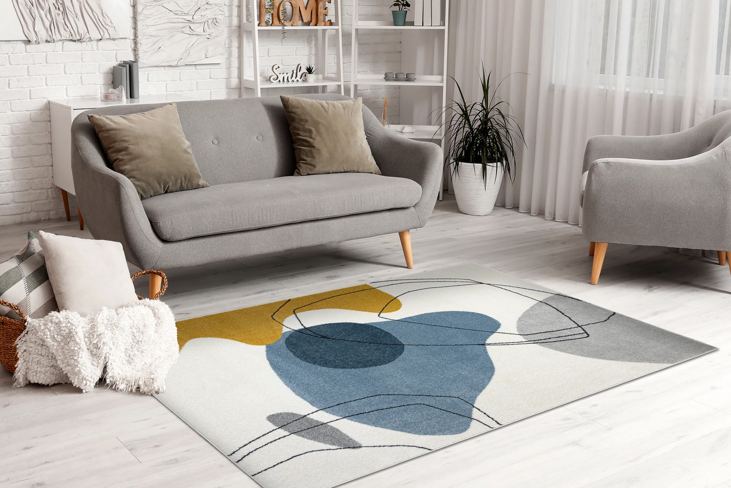 Dywan Fusion 140x190 cm wielokolorowy - Image 2