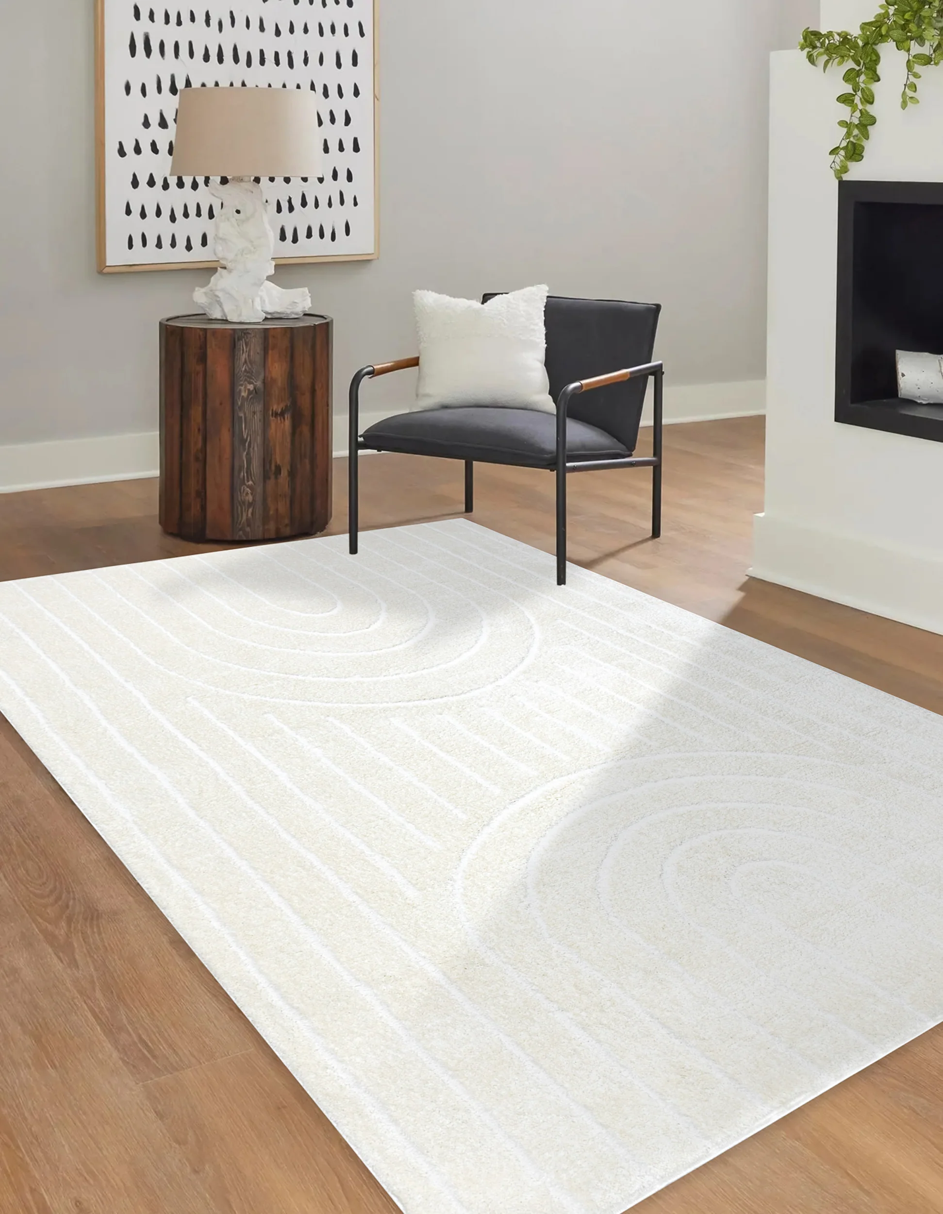 Dywan Mode 180x270 cm kremowy jednolity - Image 3