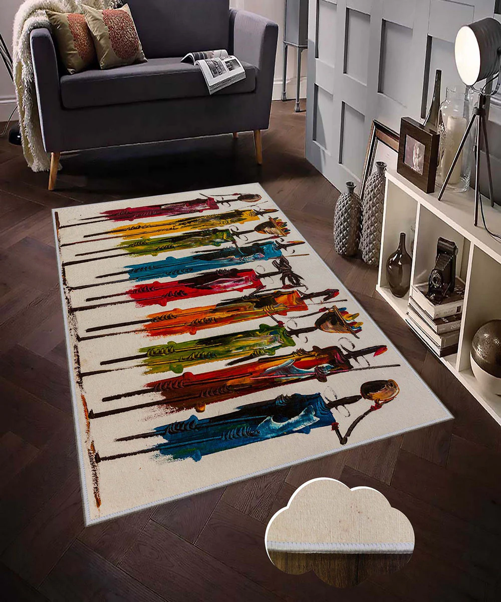 Dywan nowoczesny Hobided kolorowy 100/150 - Image 2