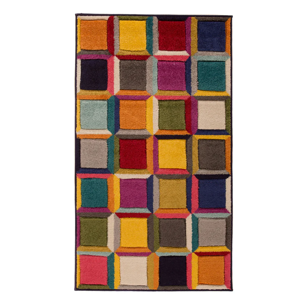 Dywan nowoczesny Waltz wielokolorowy Prostokątny/120x170 - Image 3