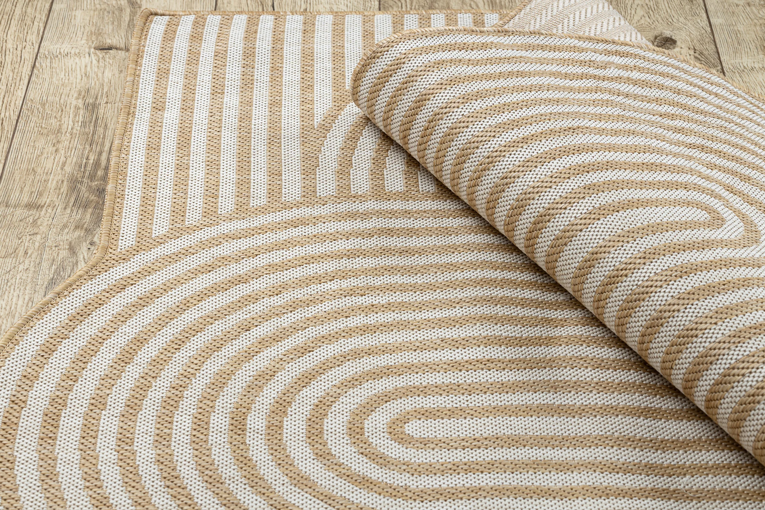 Dywan zewnętrzny Organic 160x220 cm krem / beż - Image 2