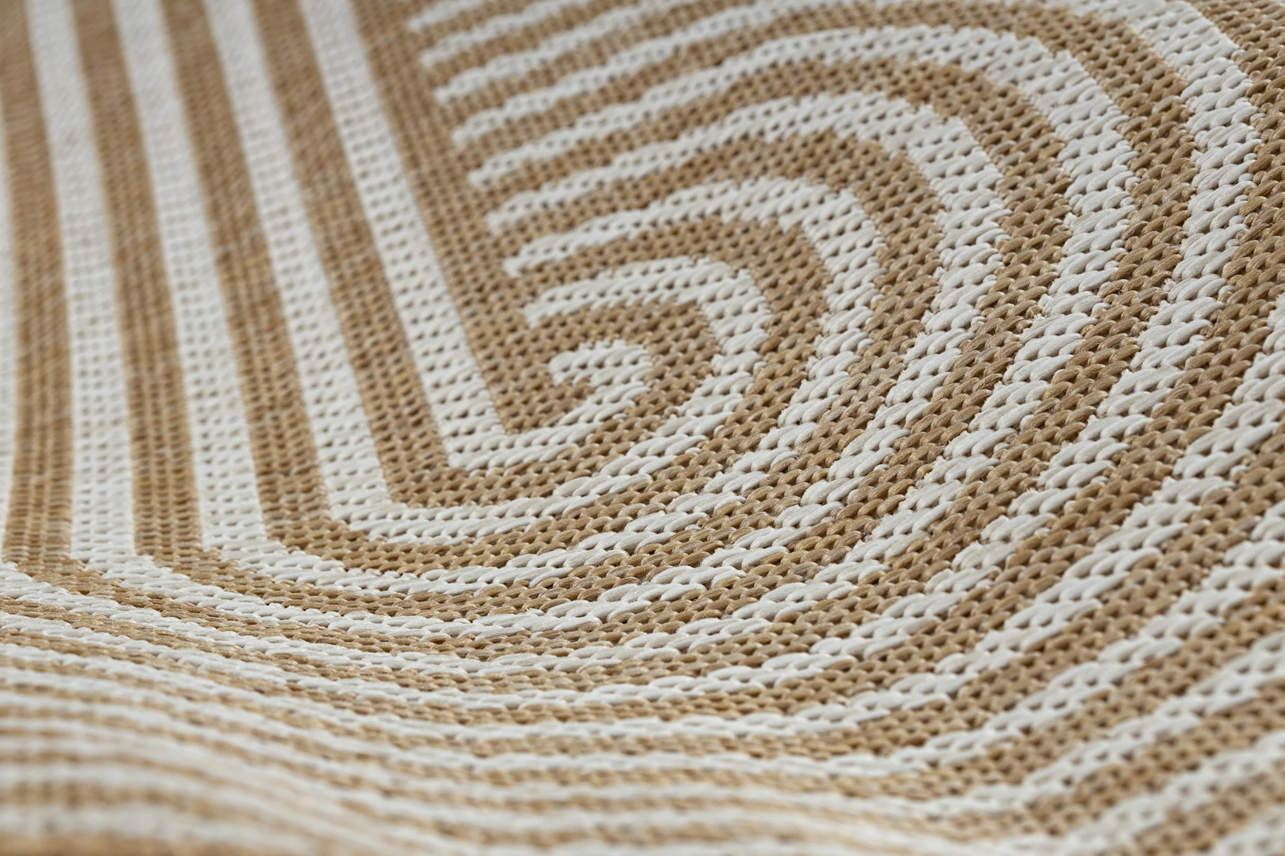 Dywan zewnętrzny Organic 160x220 cm krem/ beż nieregularny - Image 7