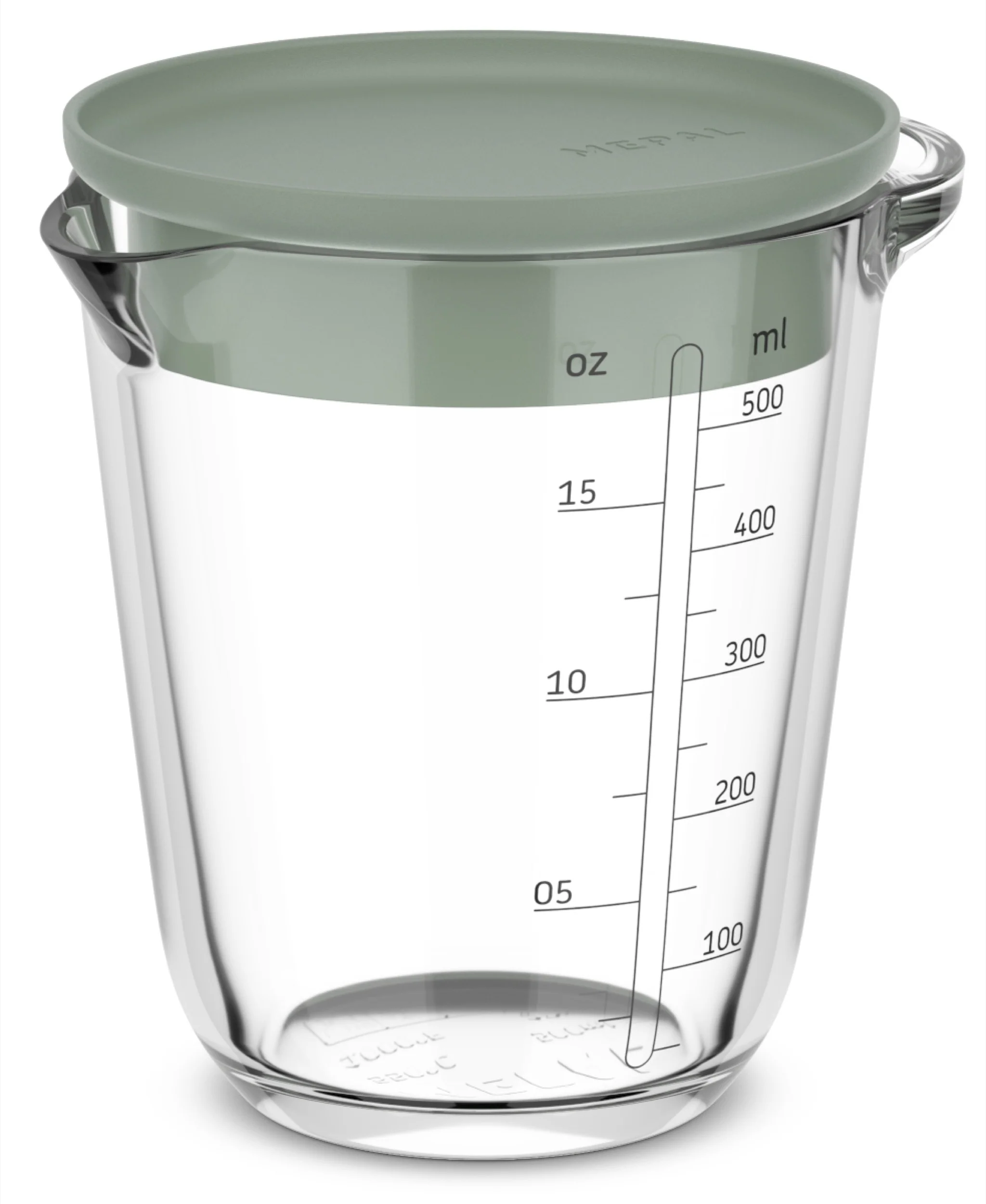 Dzbanek z miarką i pokrywką Chef It 500 ml zielony - Image 6