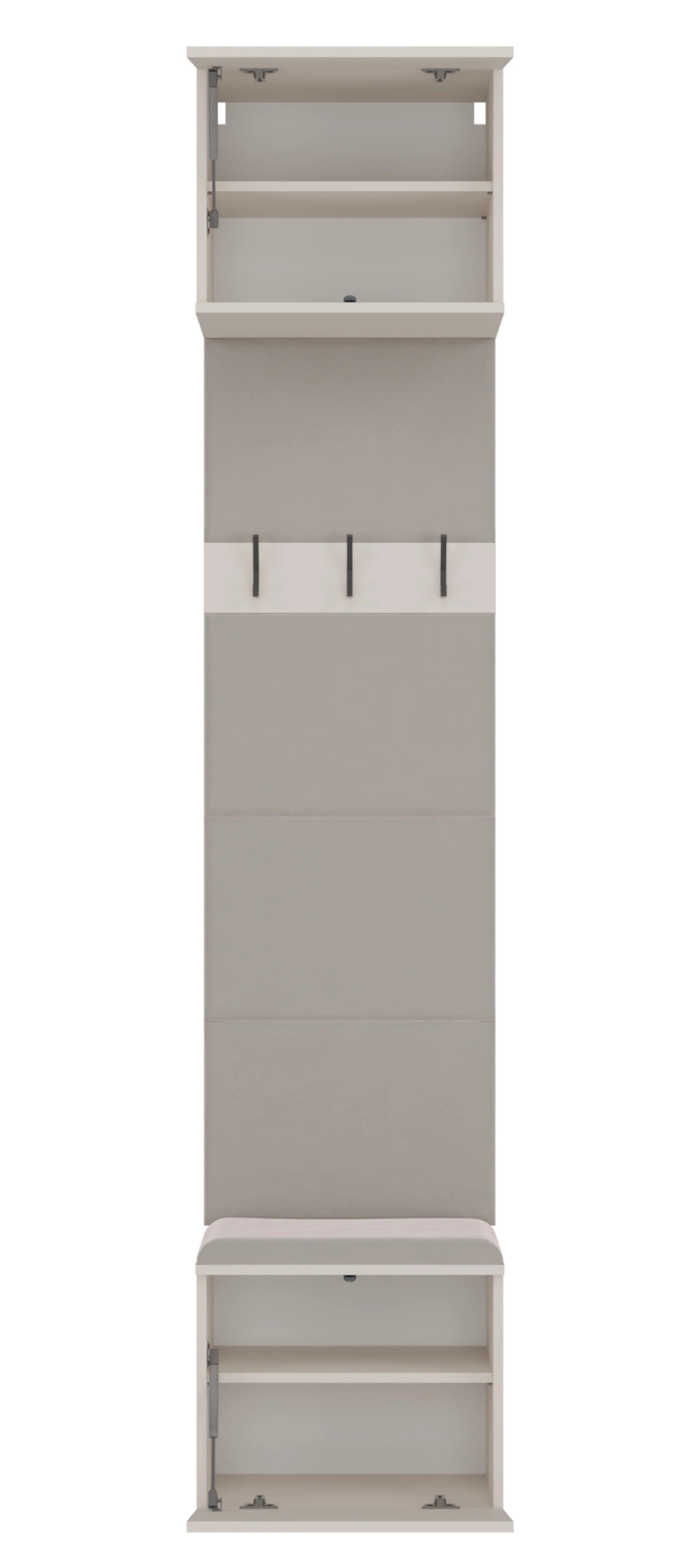 Garderoba Haga z wieszakami i półkami 50 cm kaszmir - Image 9