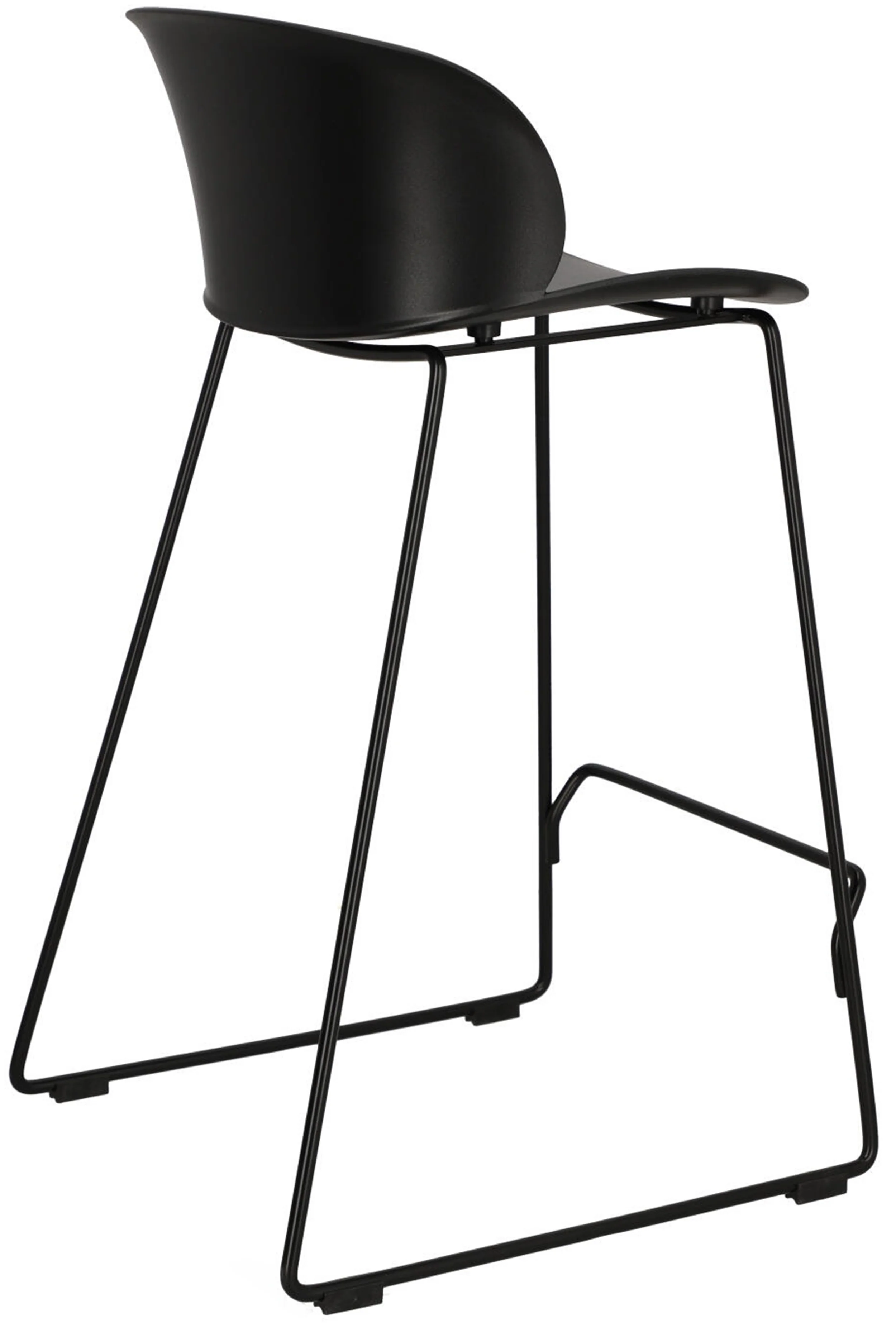Hoker Vivia na metalowej podstawie czarny - Image 6