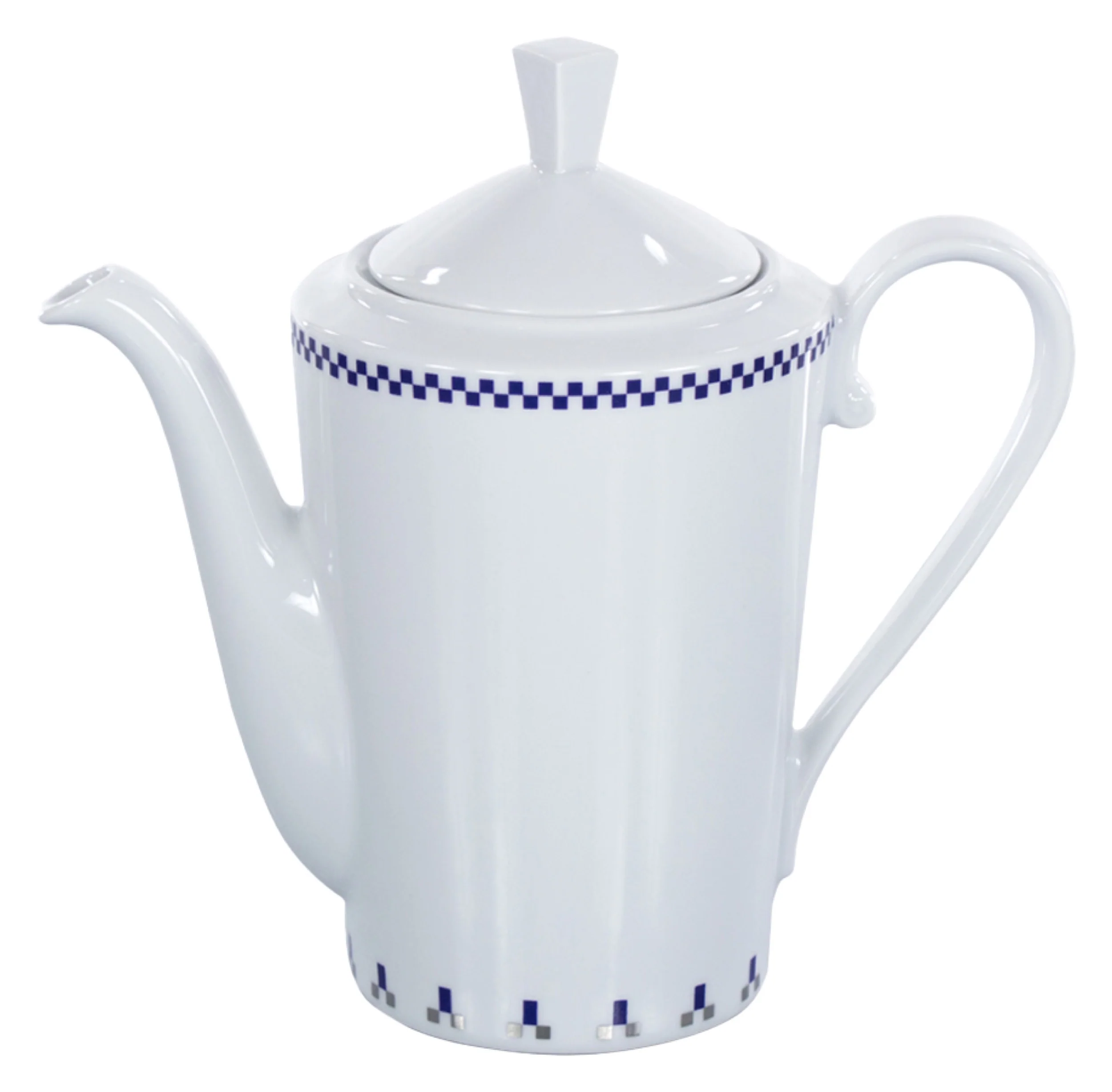 Imbryk porcelanowy Folk Fusion I 1200 ml biały