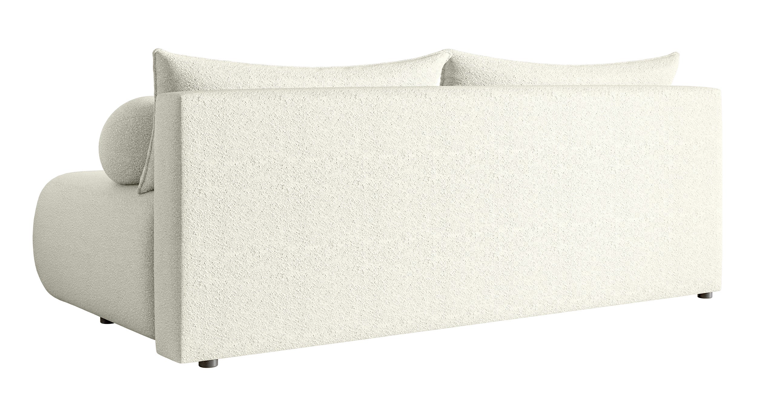 Kanapa trzyosobowa Dandelino Mini z funkcją spania kremowa boucle - Image 6
