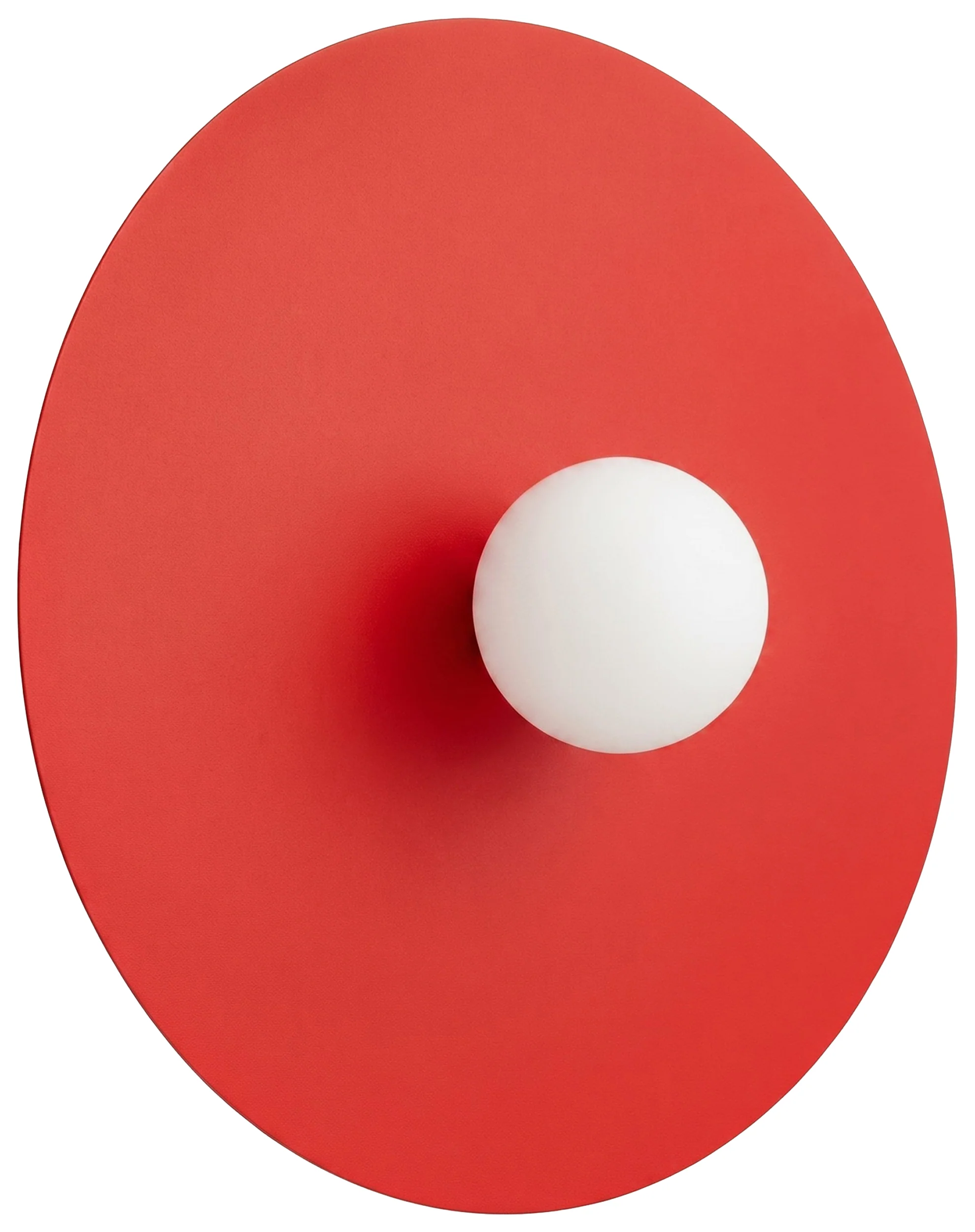 Kinkiet Ake 50 cm czerwony