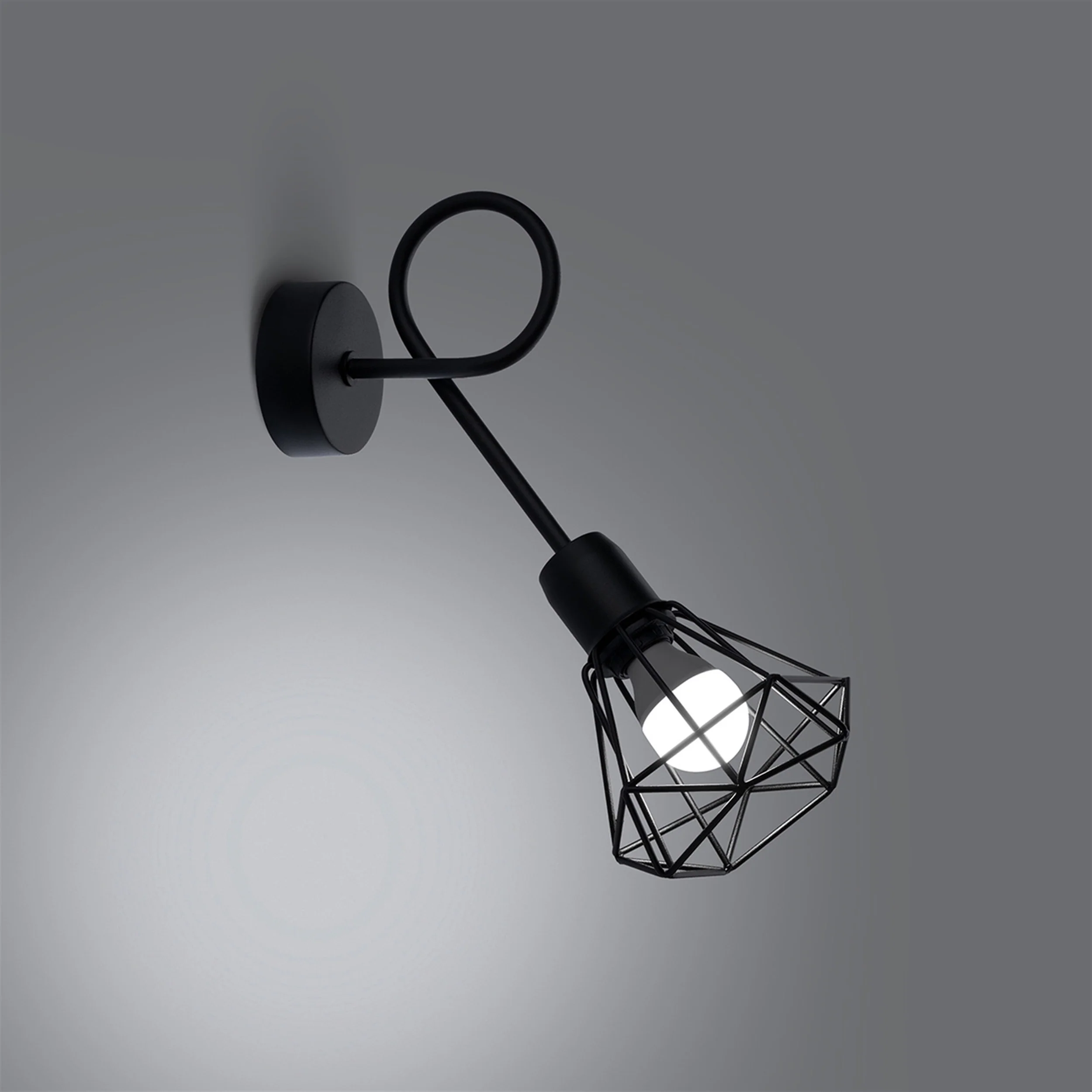 Kinkiet Artemis x1 czarny - Image 3