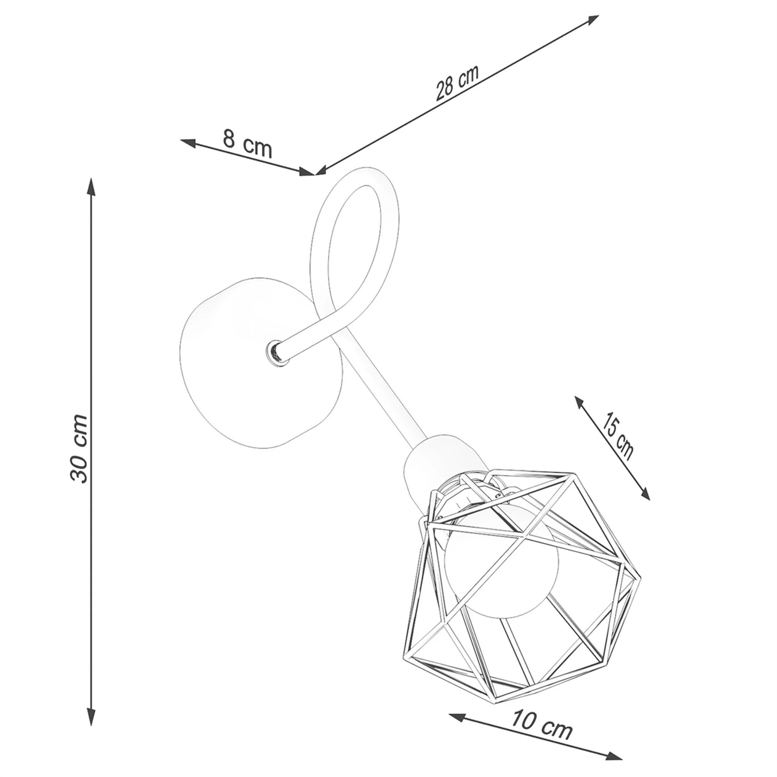Kinkiet Artemis x1 czarny - Image 8