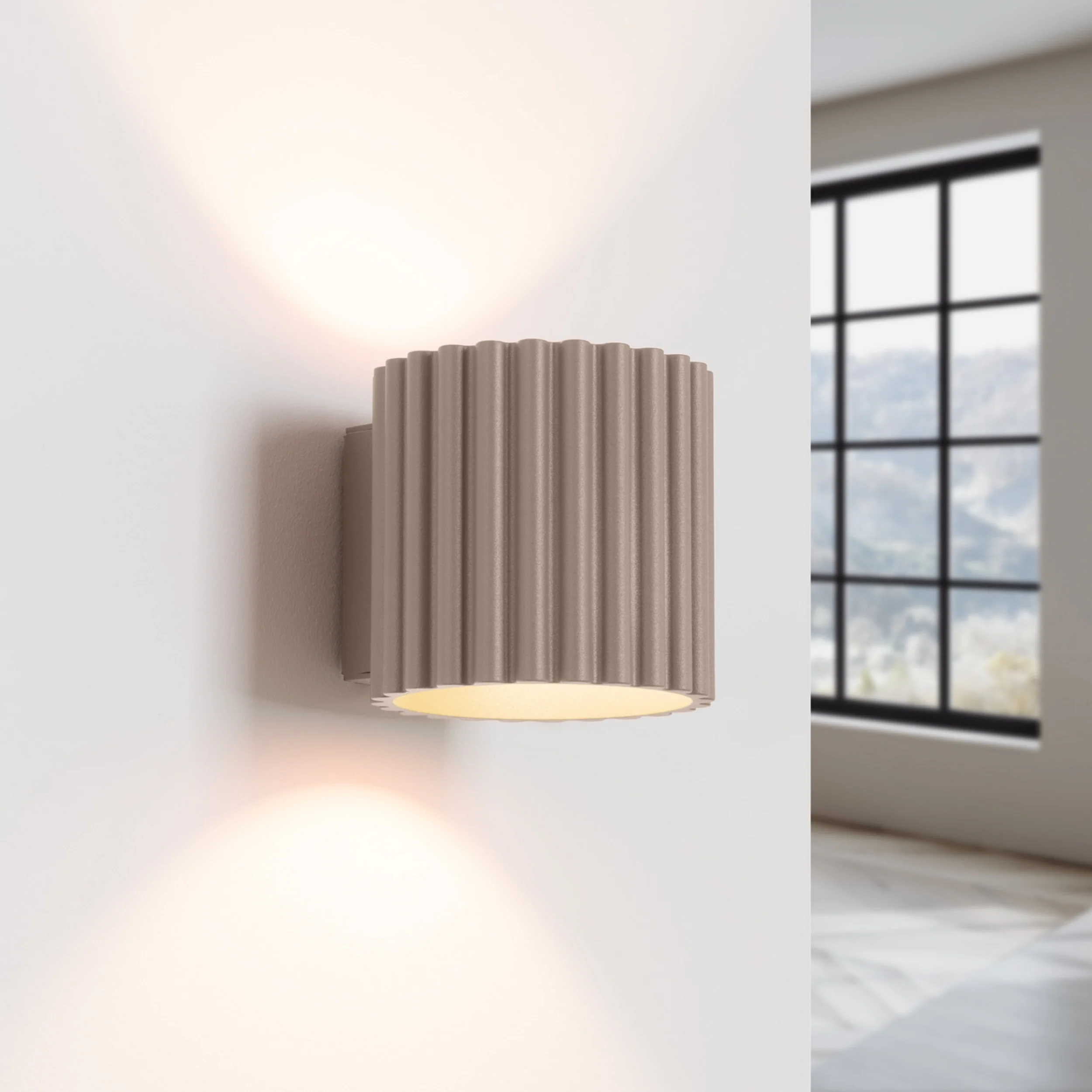Kinkiet Aura taupe G9 - Image 6