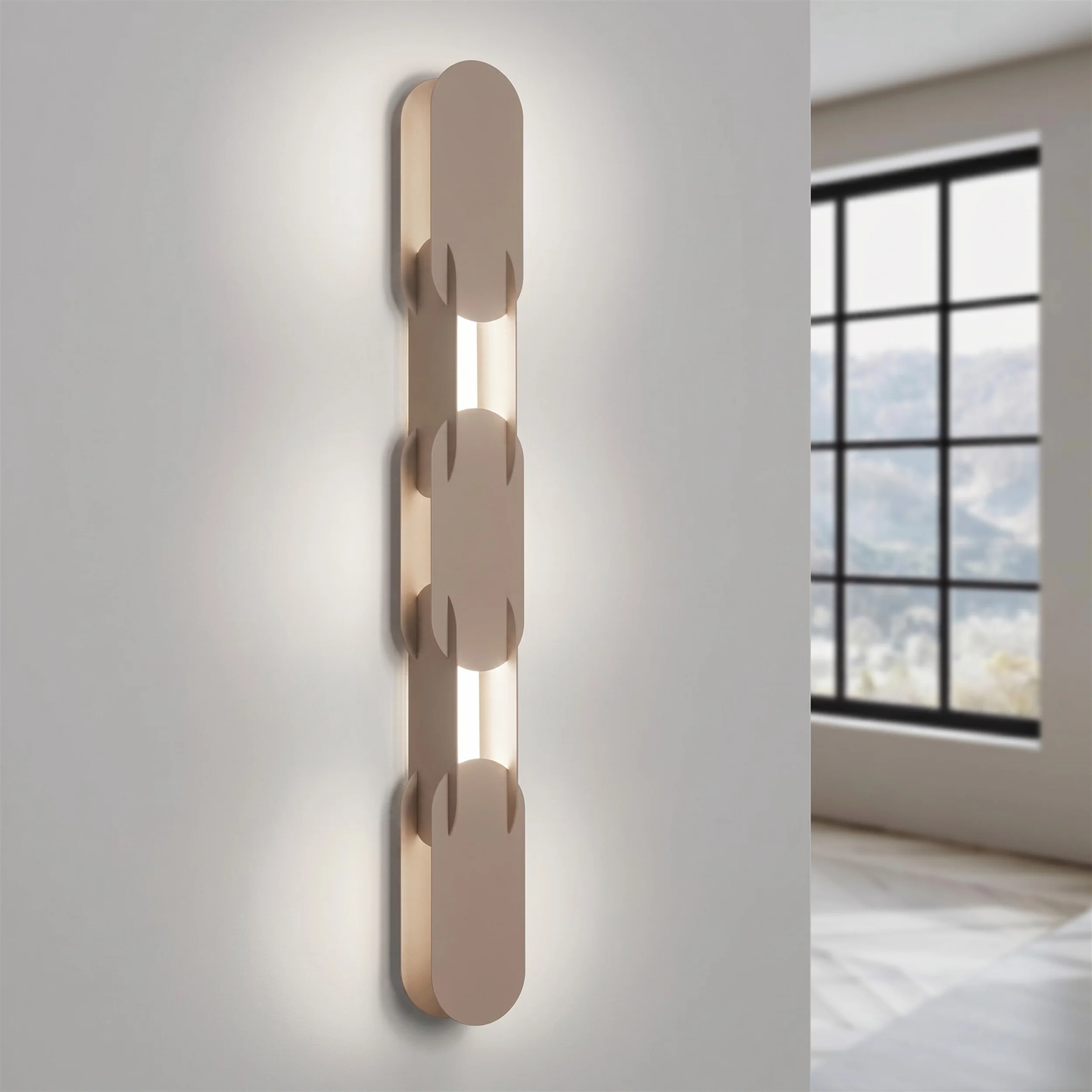 Kinkiet Chain 91 cm LED taupe - Image 3