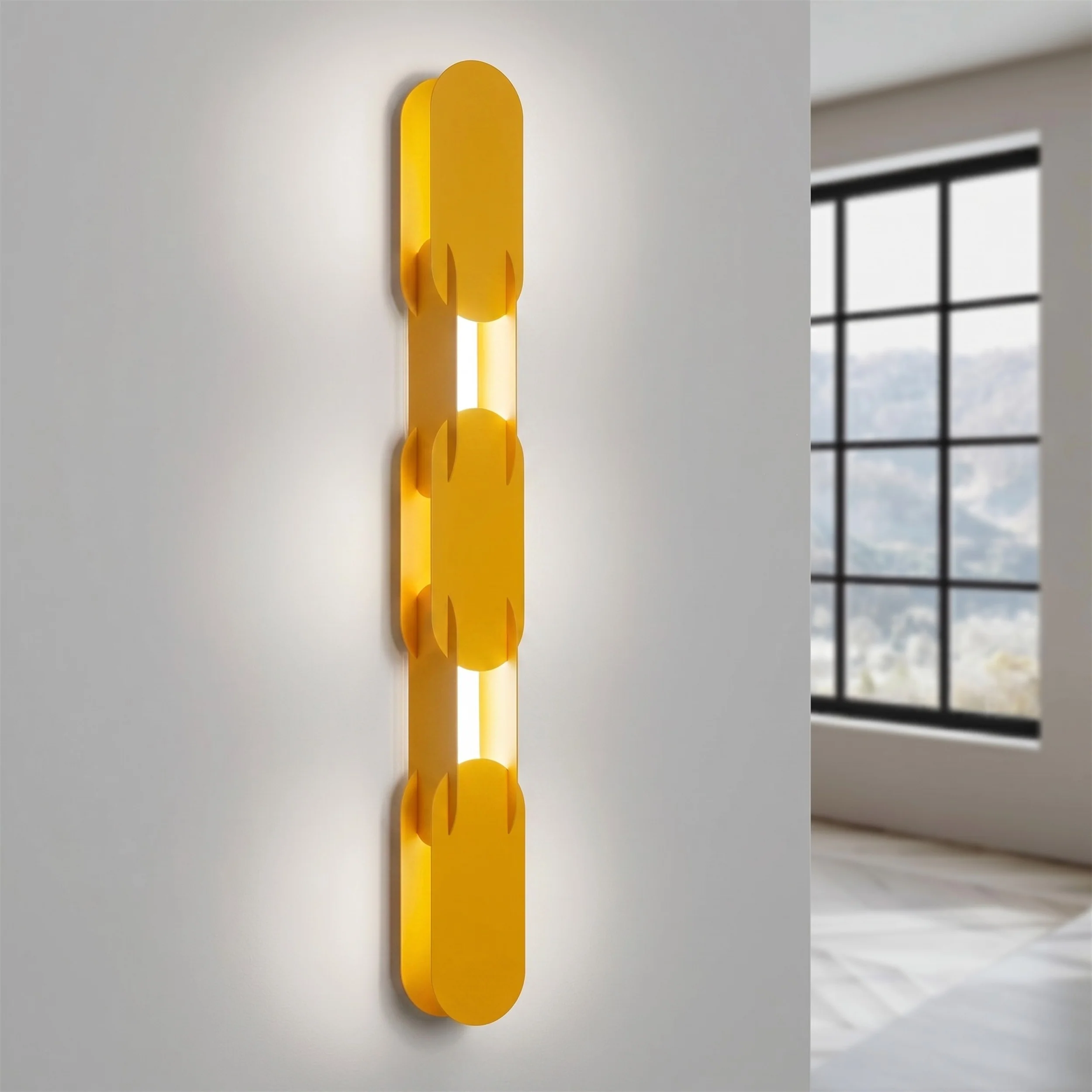 Kinkiet Chain 91 cm LED żółty - Image 3