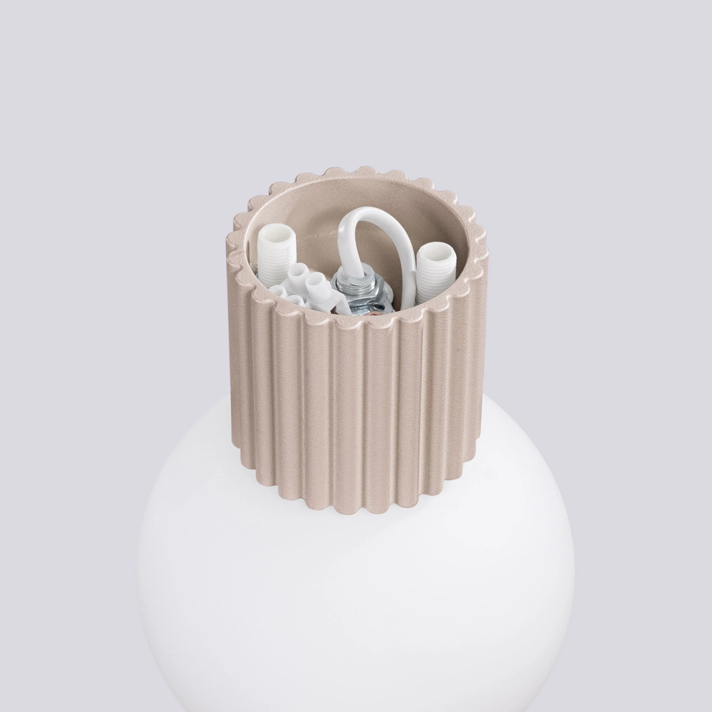 Kinkiet Halo taupe IP44 - Image 10