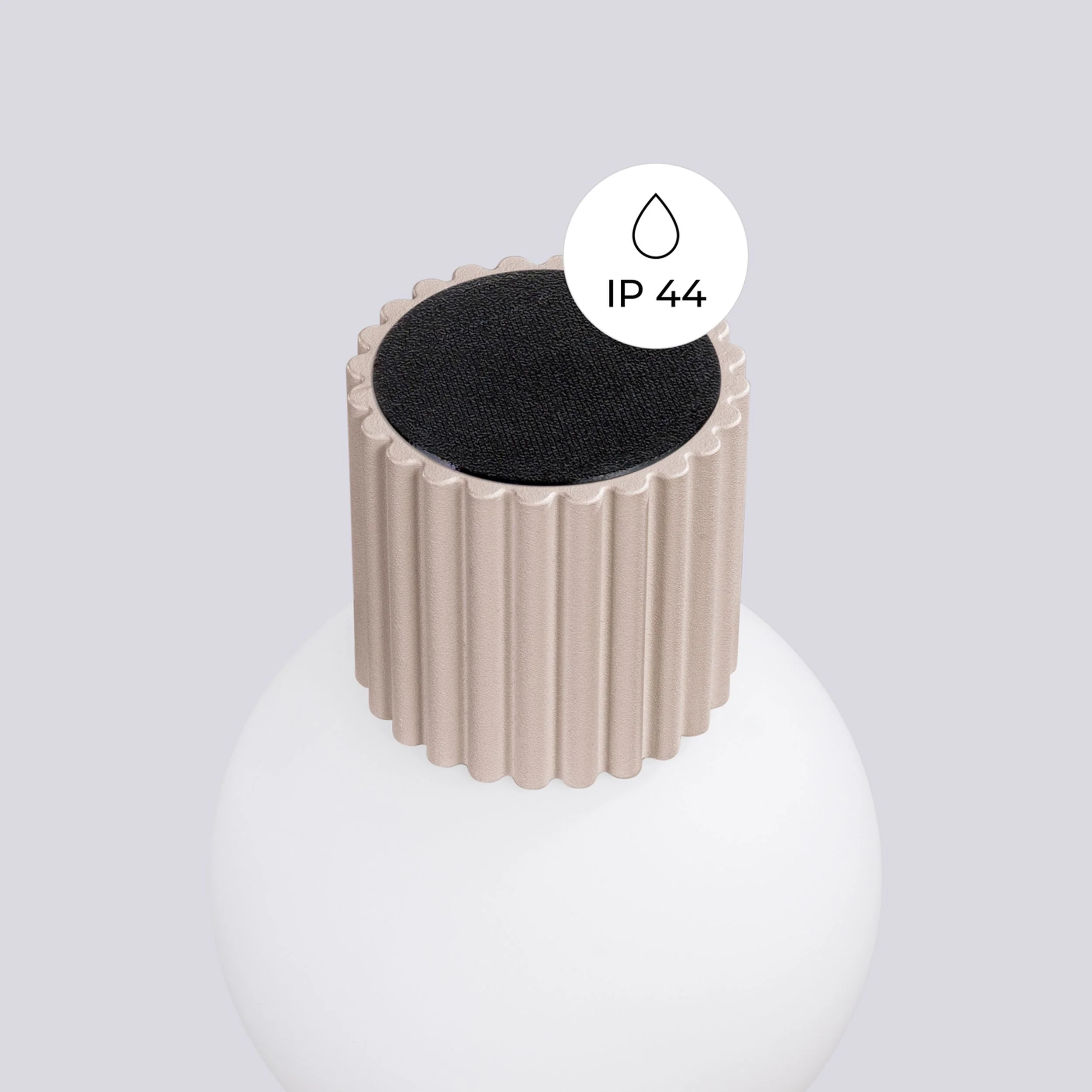 Kinkiet Halo taupe IP44 - Image 11