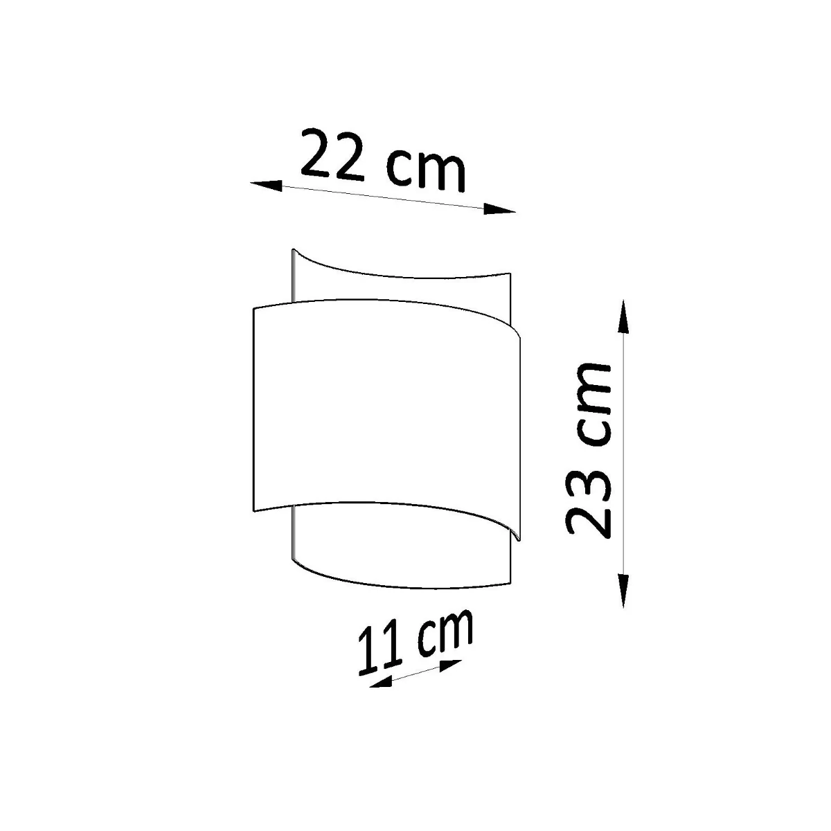 Kinkiet Impact biały - Image 8