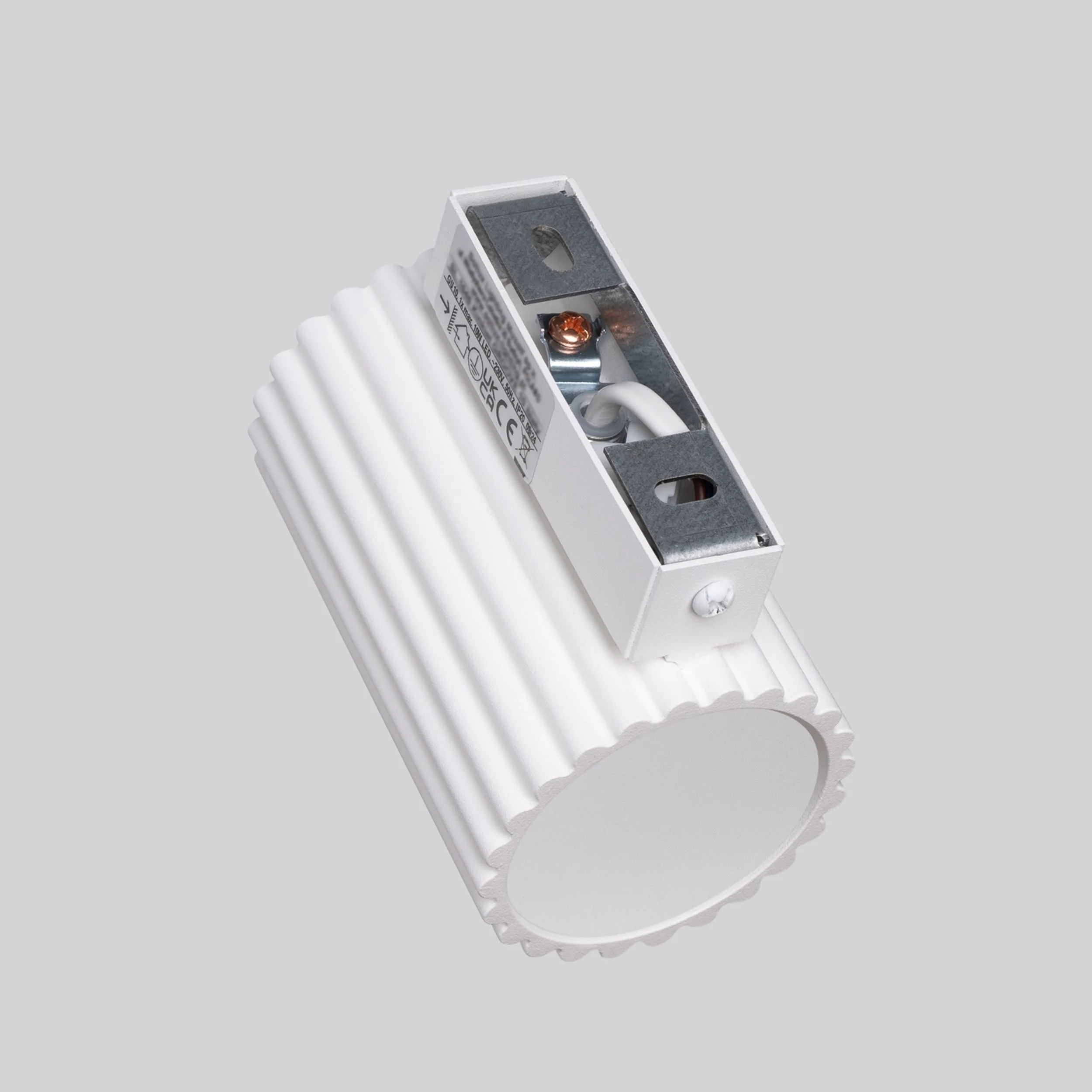 Kinkiet Karbon 10 cm biały - Image 9