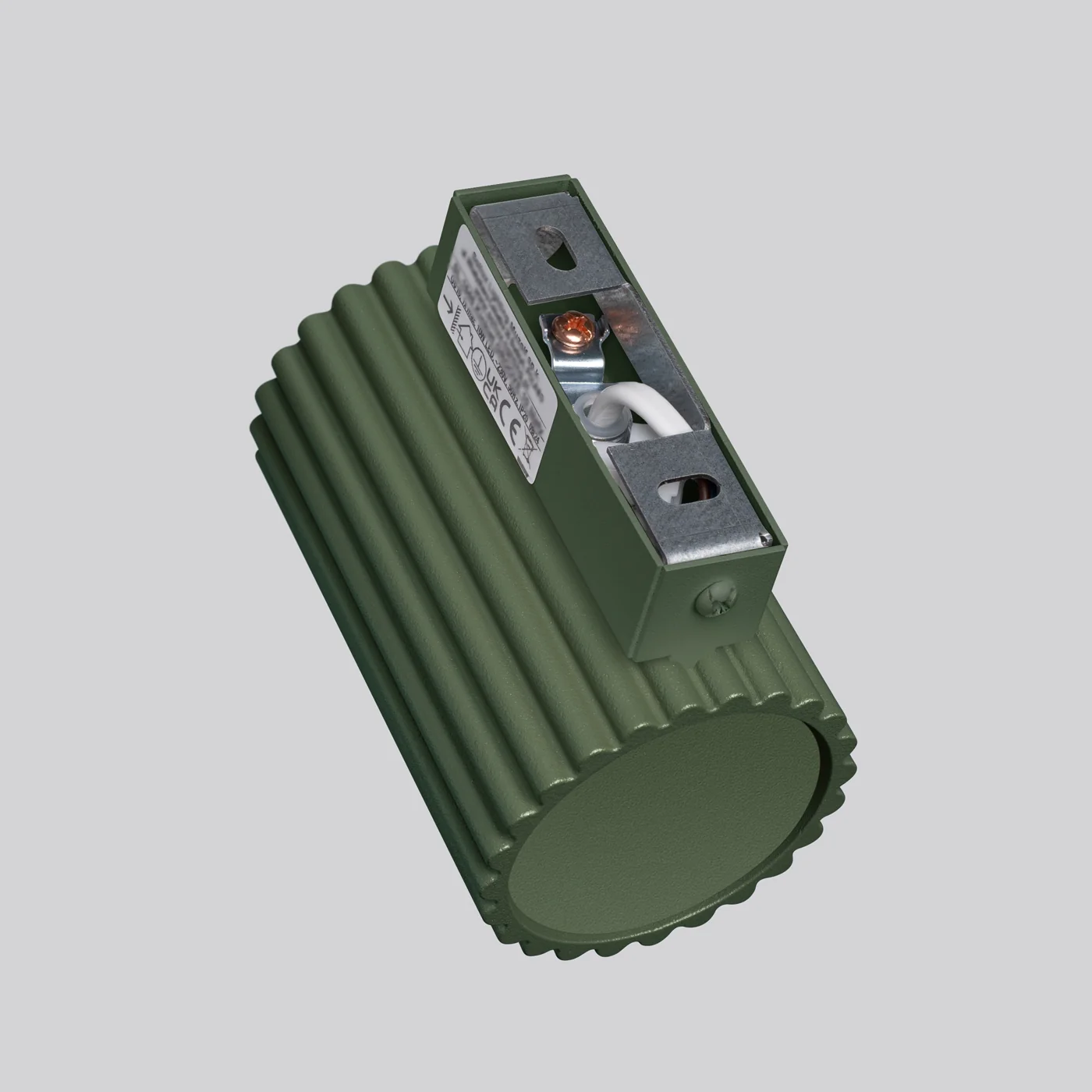 Kinkiet Karbon 10 cm zielony oliwkowy - Image 7