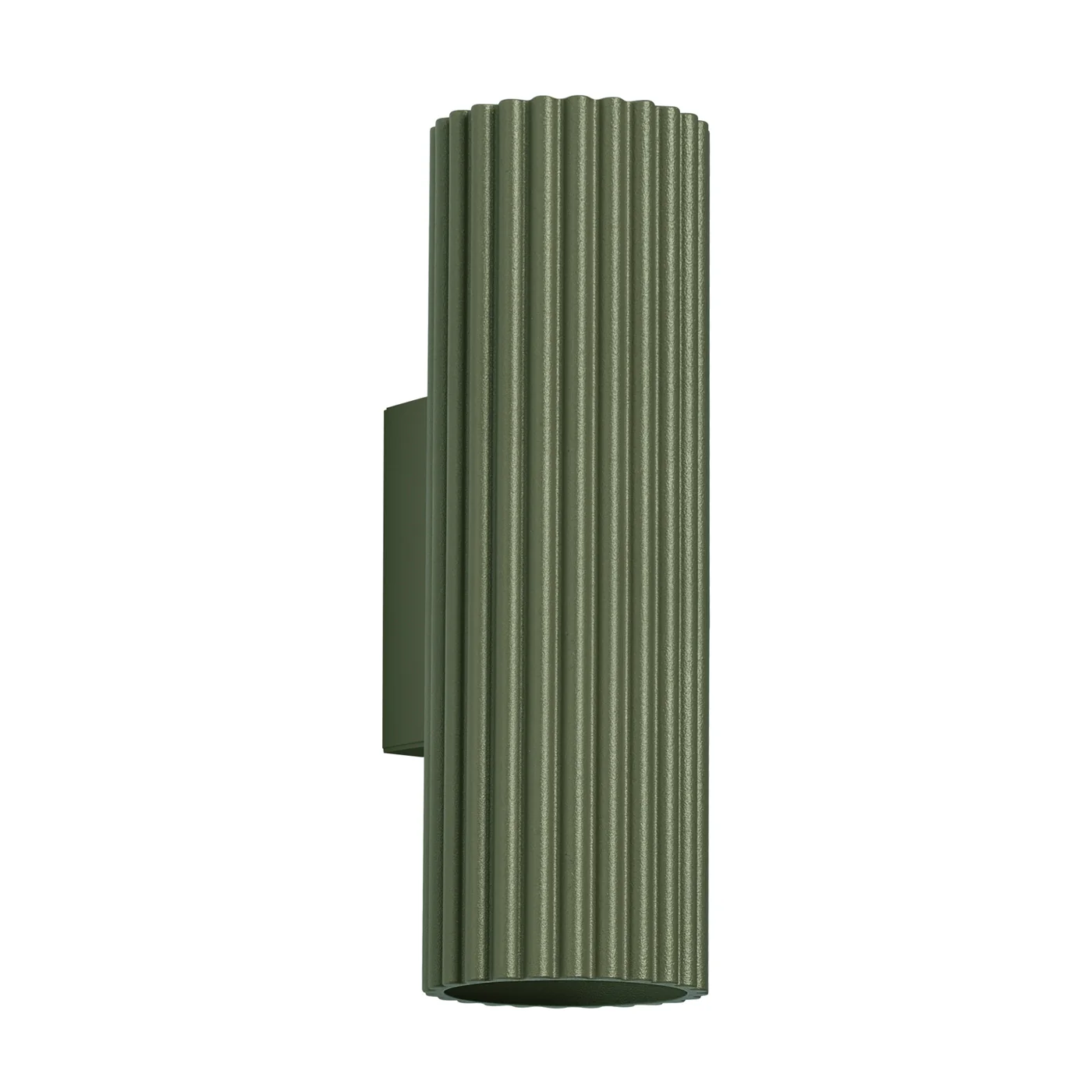 Kinkiet Karbon 20 cm zielony oliwkowy