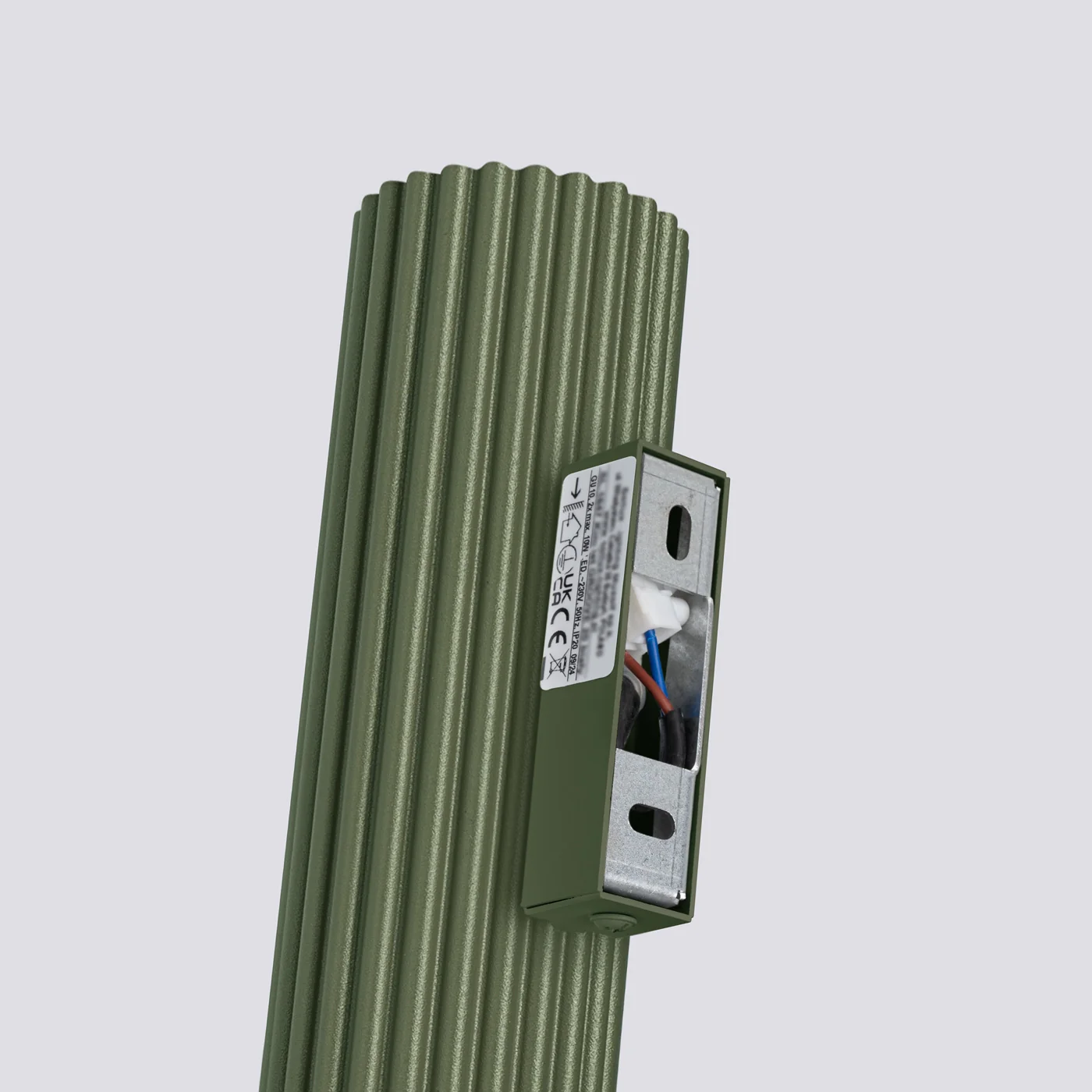 Kinkiet Karbon 20 cm zielony oliwkowy - Image 6