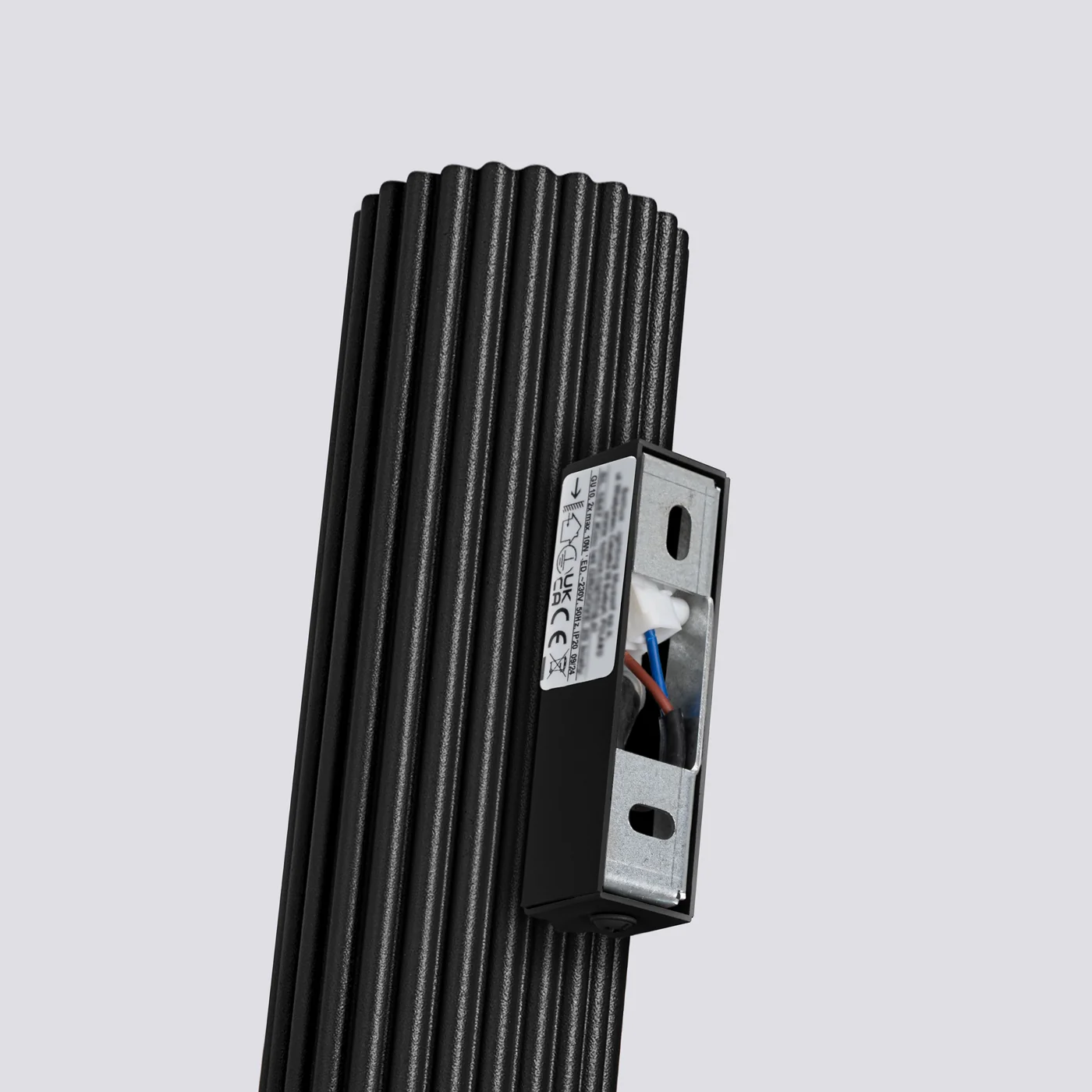 Kinkiet Karbon 30 cm czarny - Image 6