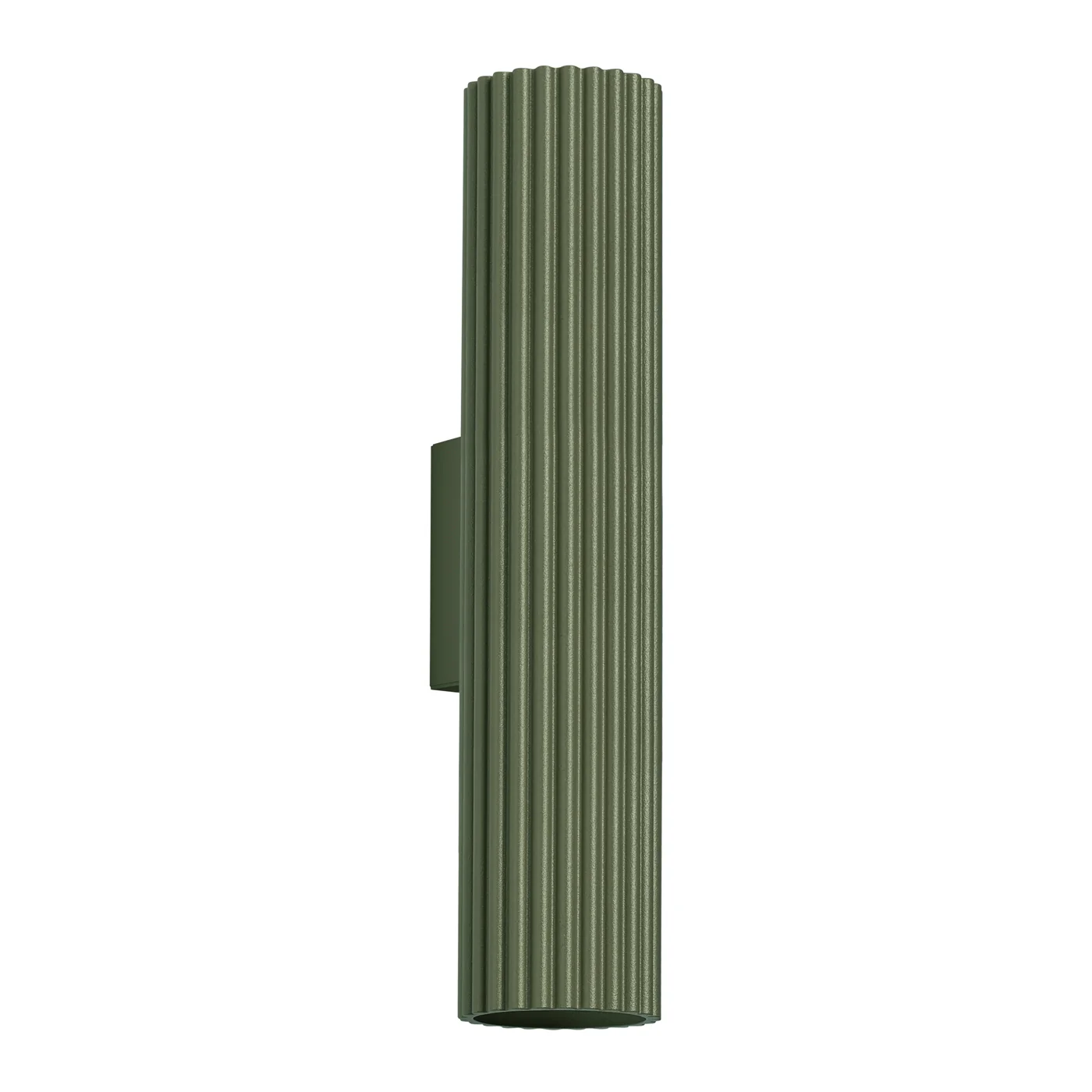 Kinkiet Karbon 30 cm zielony oliwkowy