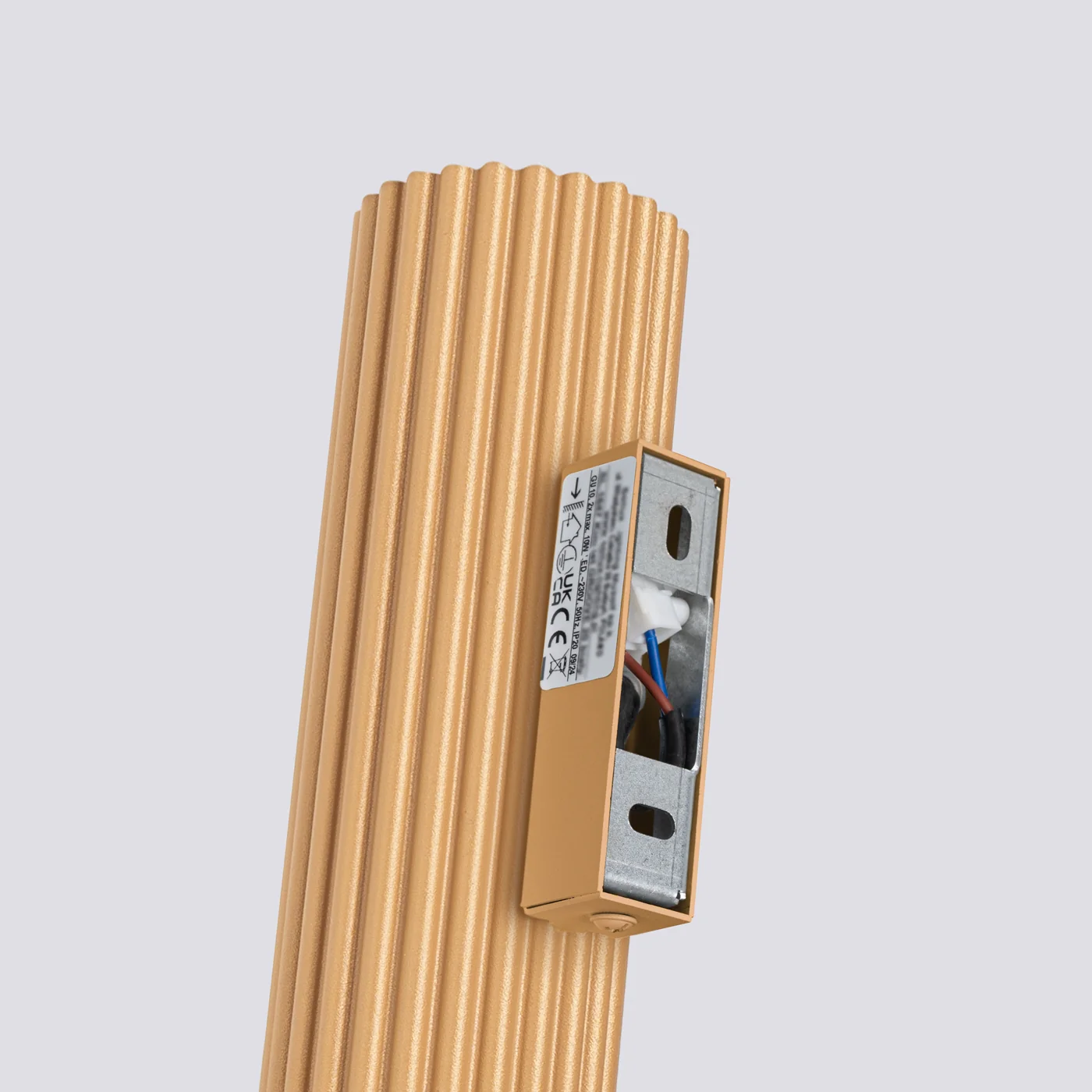 Kinkiet Karbon 30 cm złoty - Image 6