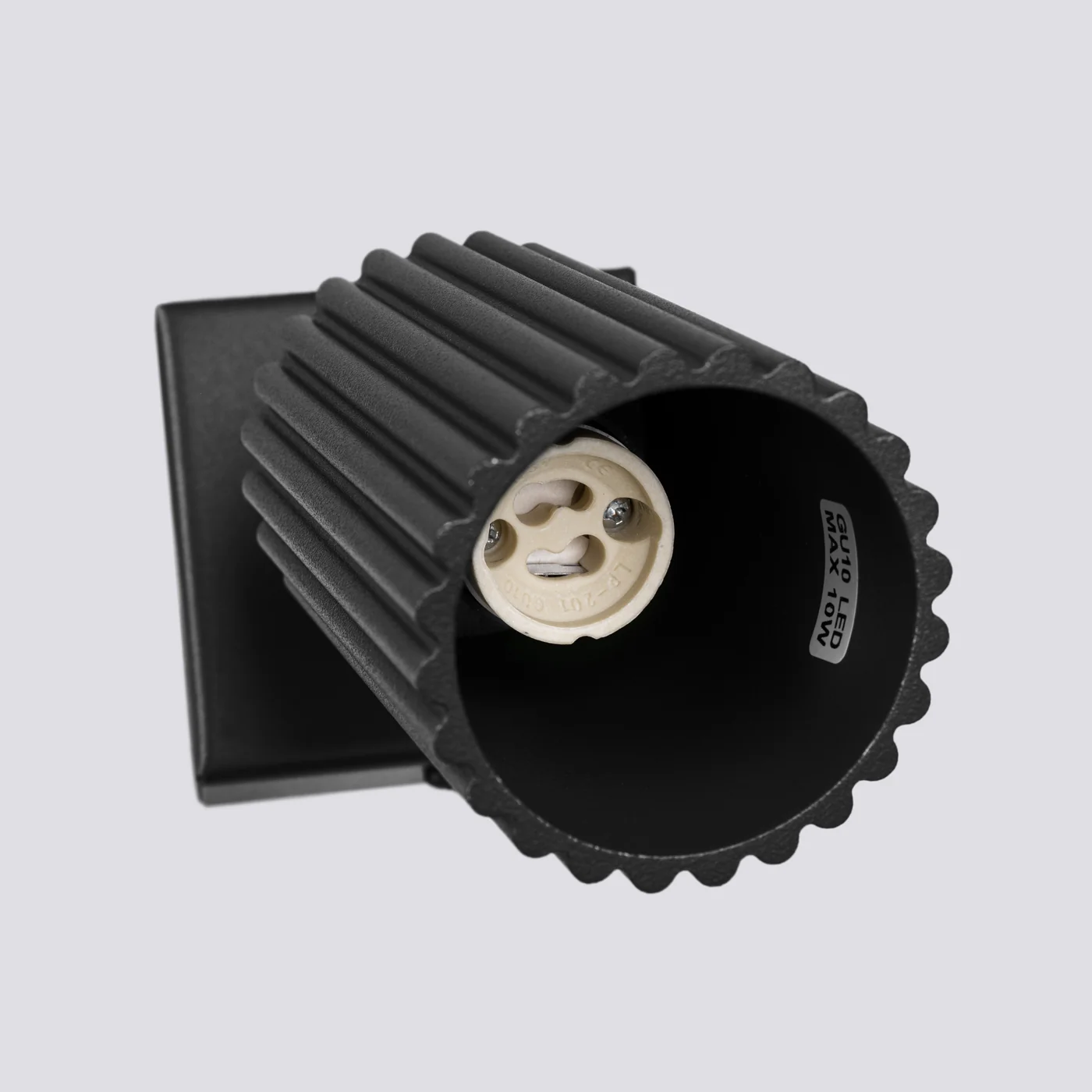 Kinkiet Karbon 8 cm czarny - Image 8
