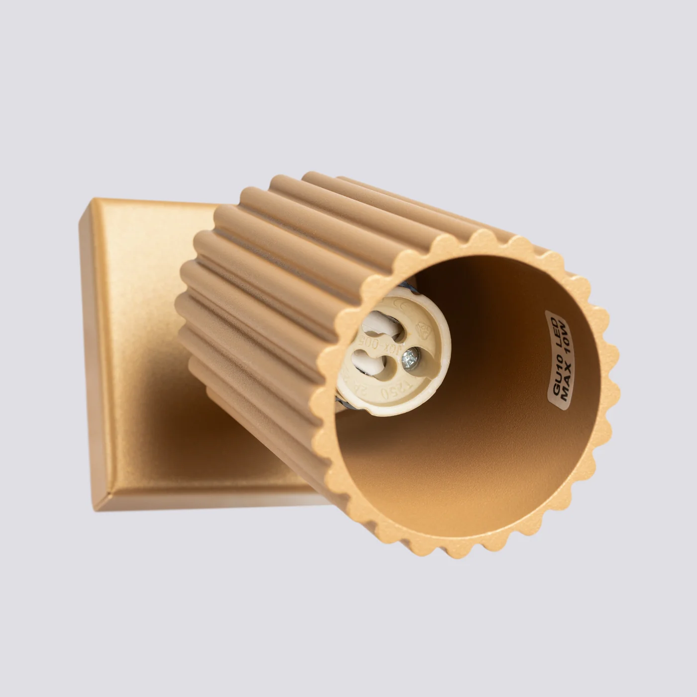 Kinkiet Karbon 8 cm złoty - Image 8