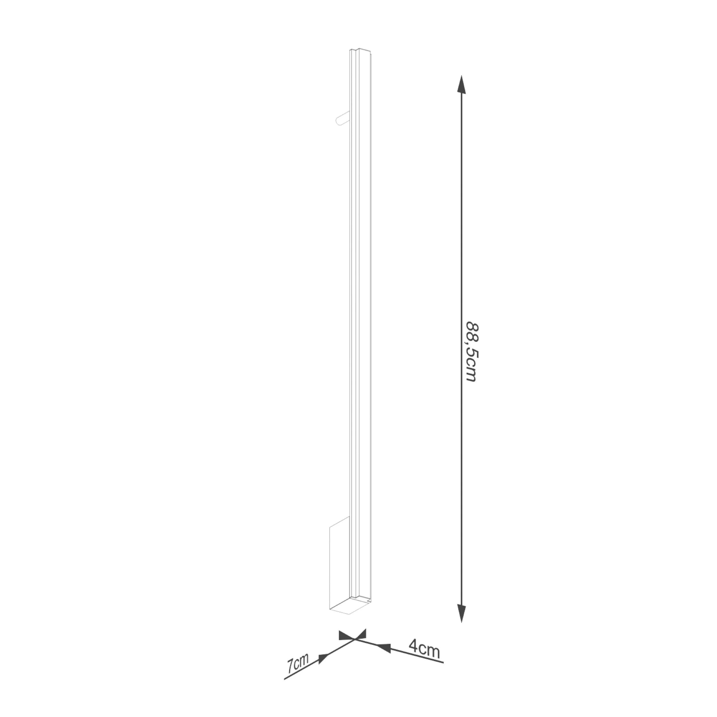 Kinkiet Lagom 90 cm beżowy LED barwa neutralna - Image 11