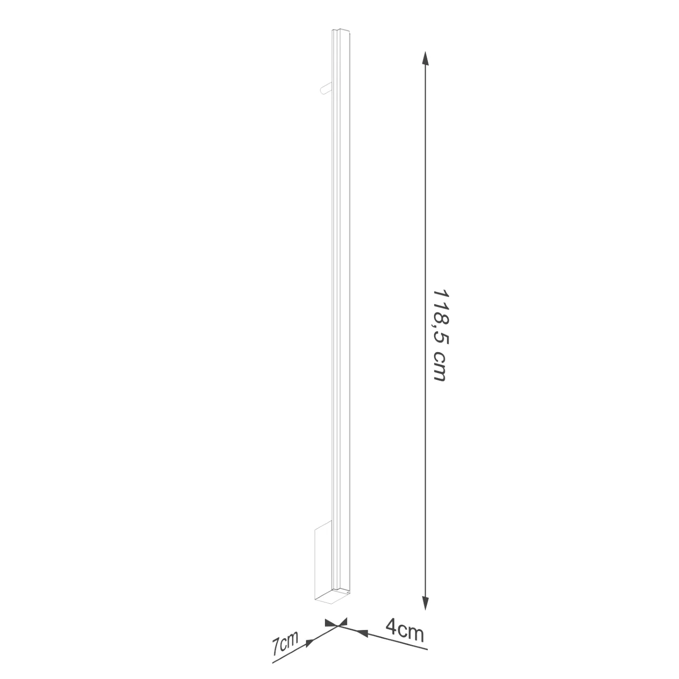 Kinkiet Lagom LED 120 cm złoty 3000K - Image 8