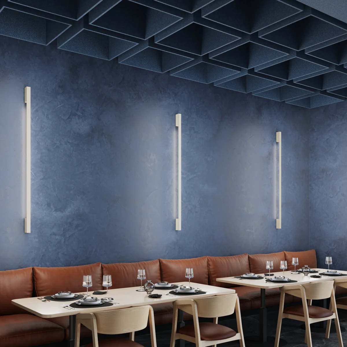 Kinkiet Lahti LED 70 cm beżowy 4000K - Image 3