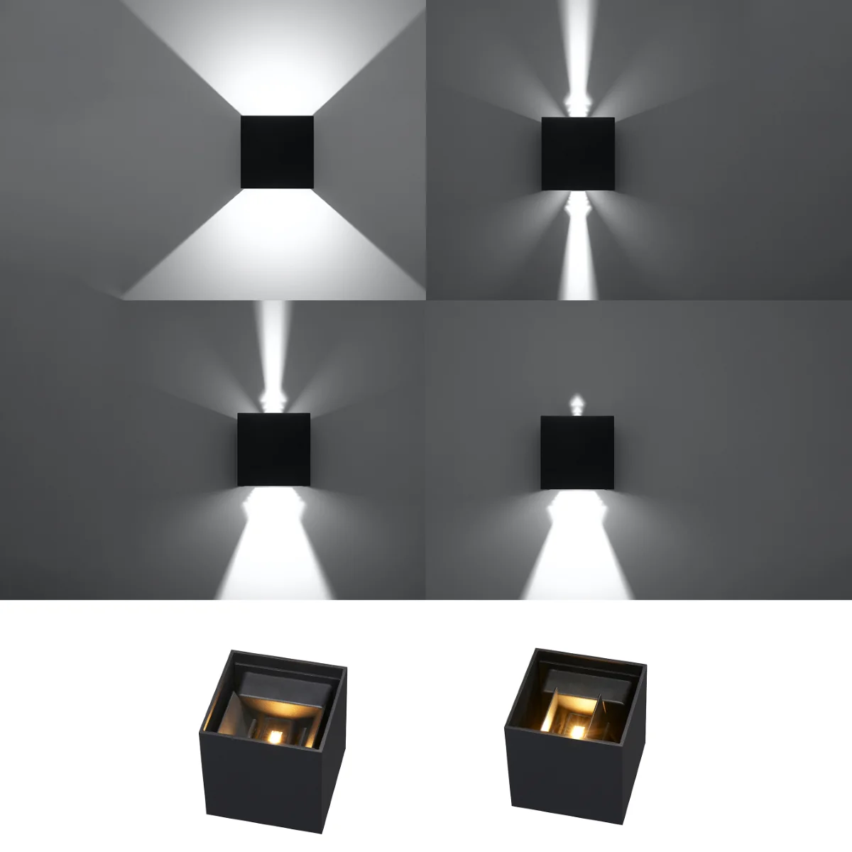 Kinkiet Luca LED czarny - Image 10